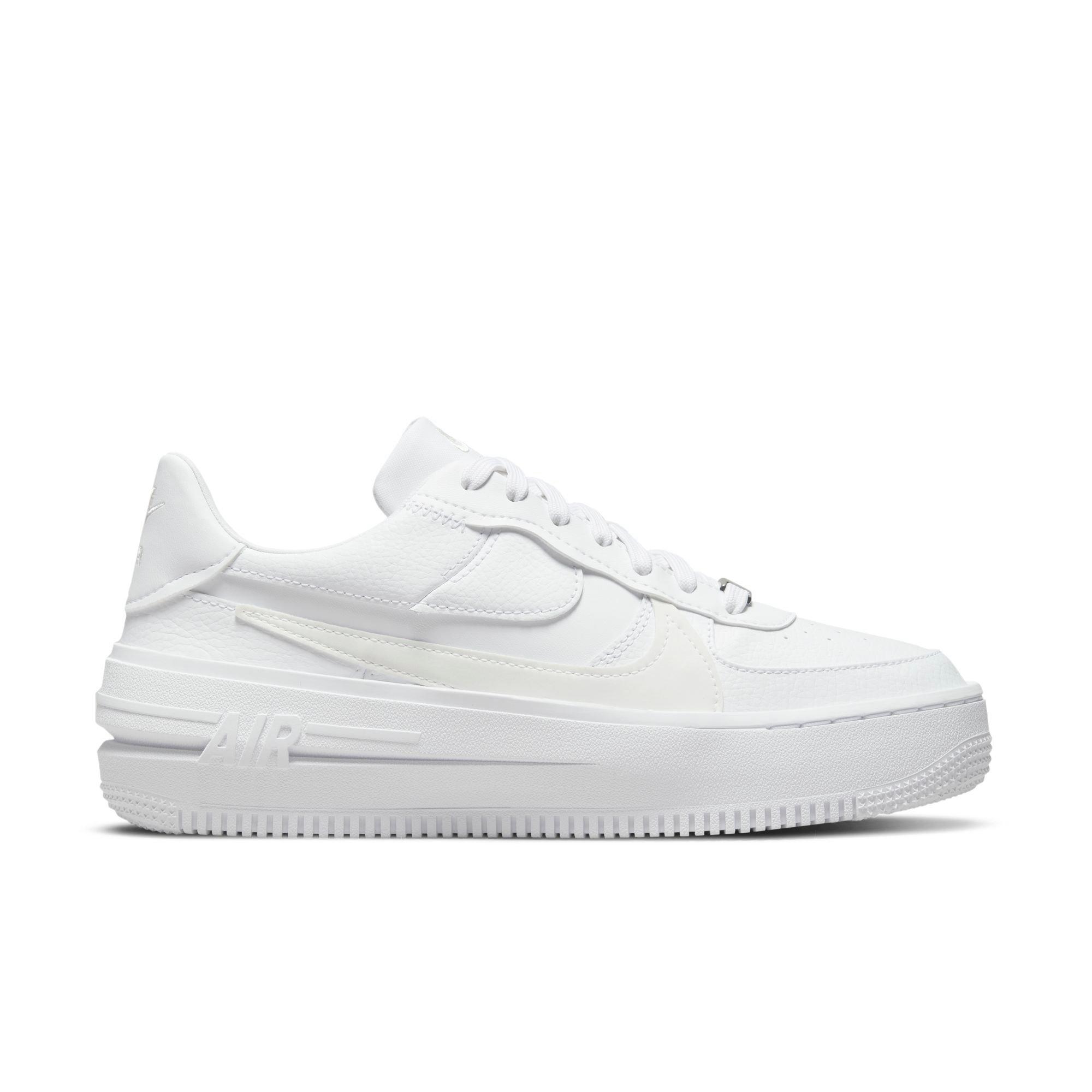 Nike Air Force 1 Original Girls Shoes Trainers Size 3 to 5.5 triple white