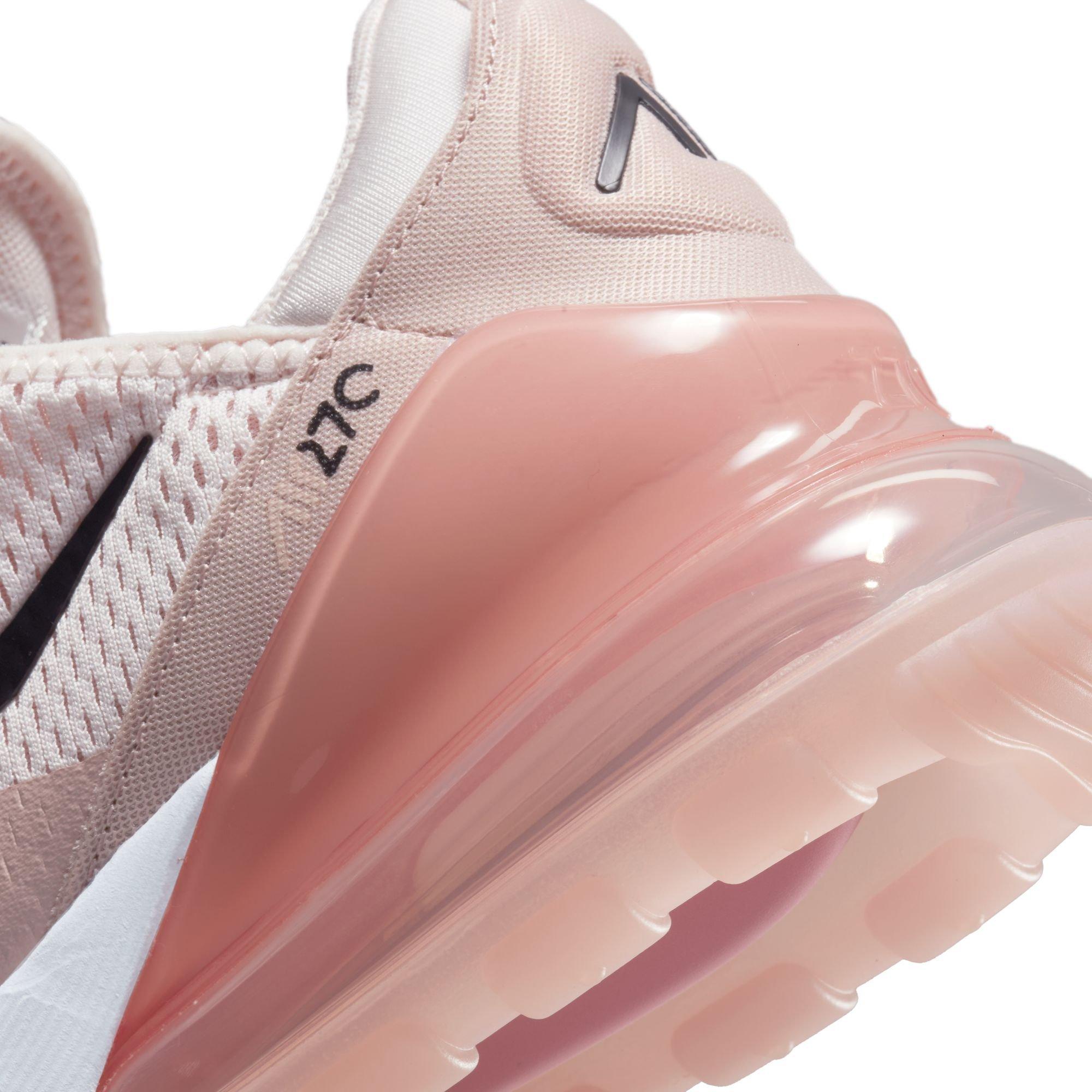 Nike Air Max 270 Light Soft Pink/Black/Pink Oxford Women's Shoe - Hibbett