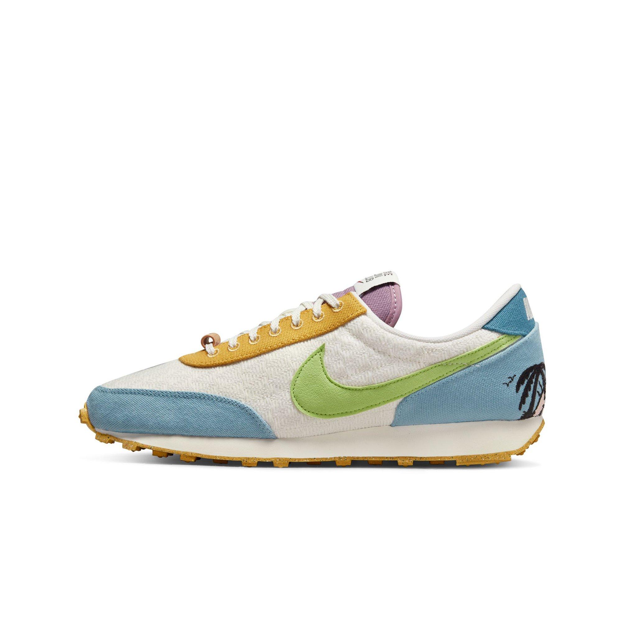 Nike Daybreak SE "Sail/Vivid Green/Arctic Orange/Worn Blue" Women's Shoe - GREEN/ORANGE Thumbnail View 2