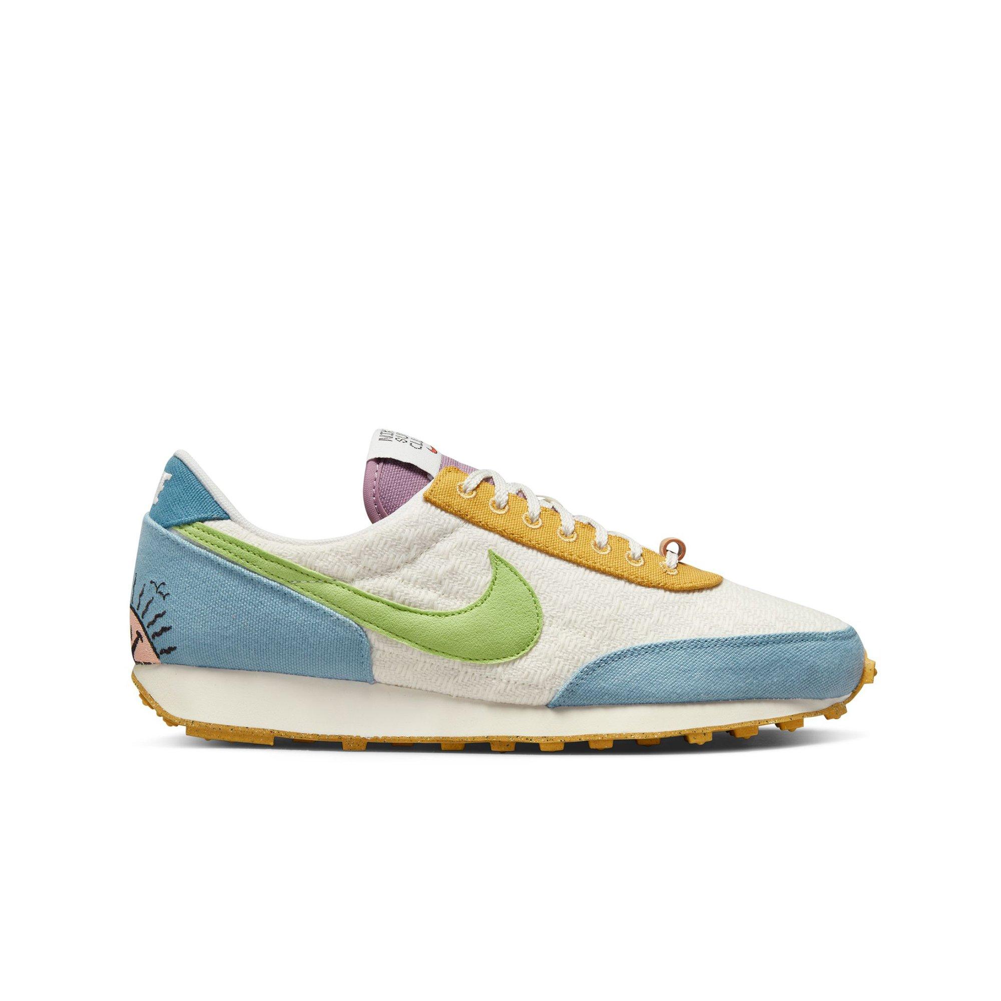 Nike Daybreak SE "Sail/Vivid Green/Arctic Orange/Worn Blue" Women's Shoe - GREEN/ORANGE Thumbnail View 1