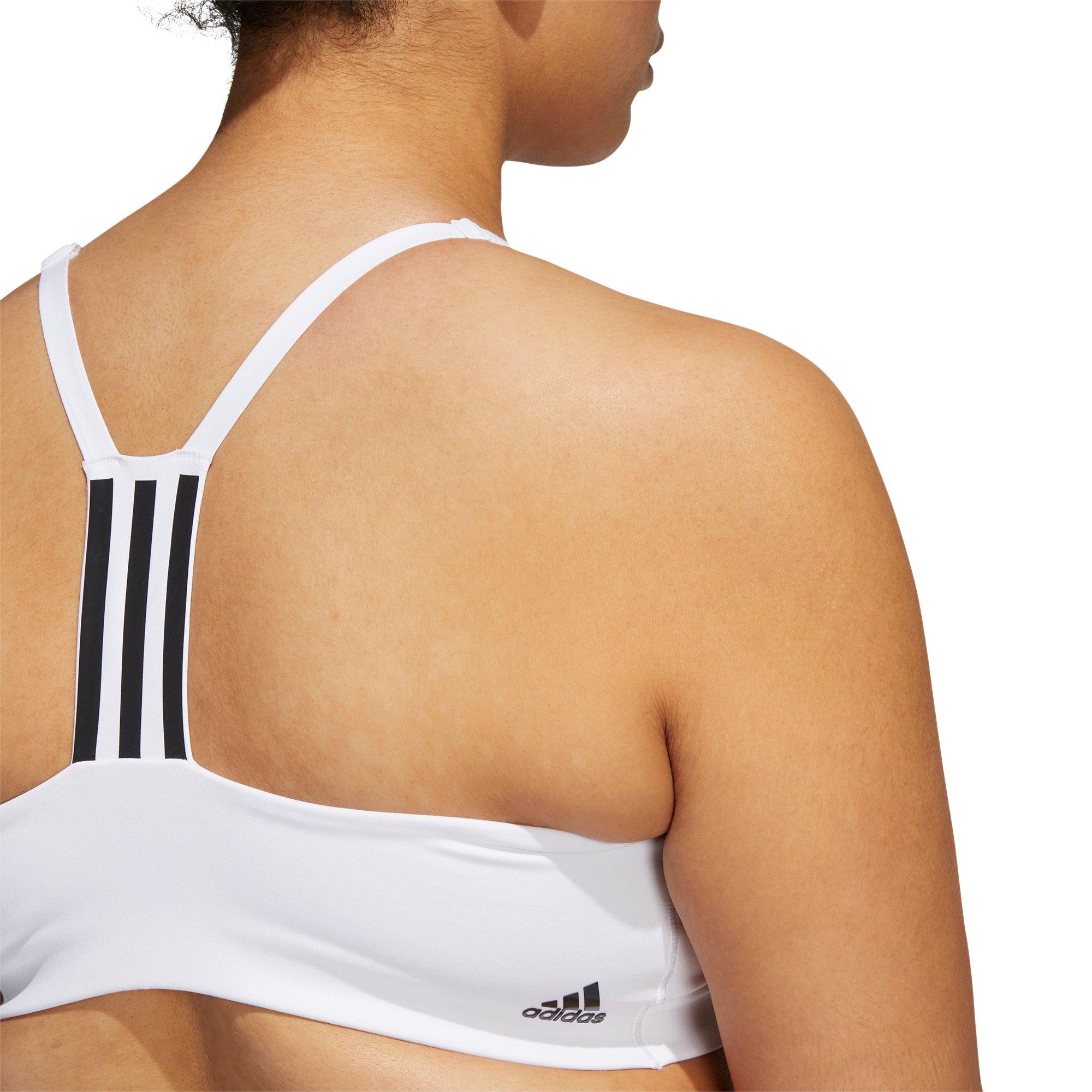 adidas Women's AEROIMPACT Training Light Support Bra - White