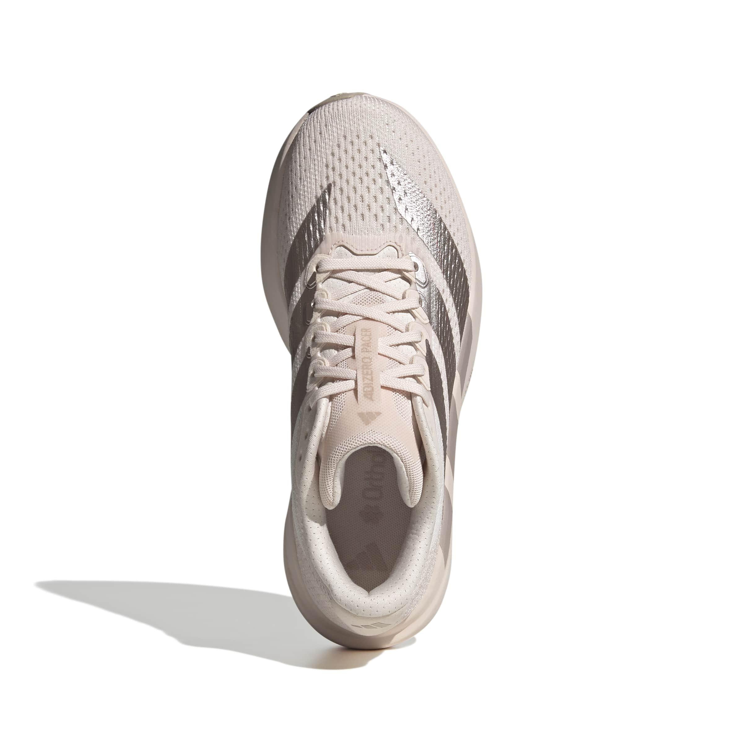 adidas Adizero Pacer "Wonder Quartz/Vapour Grey Metallic/Wonder Taupe" Women's Running Shoe - QUARTZ/GREY/TAUPE