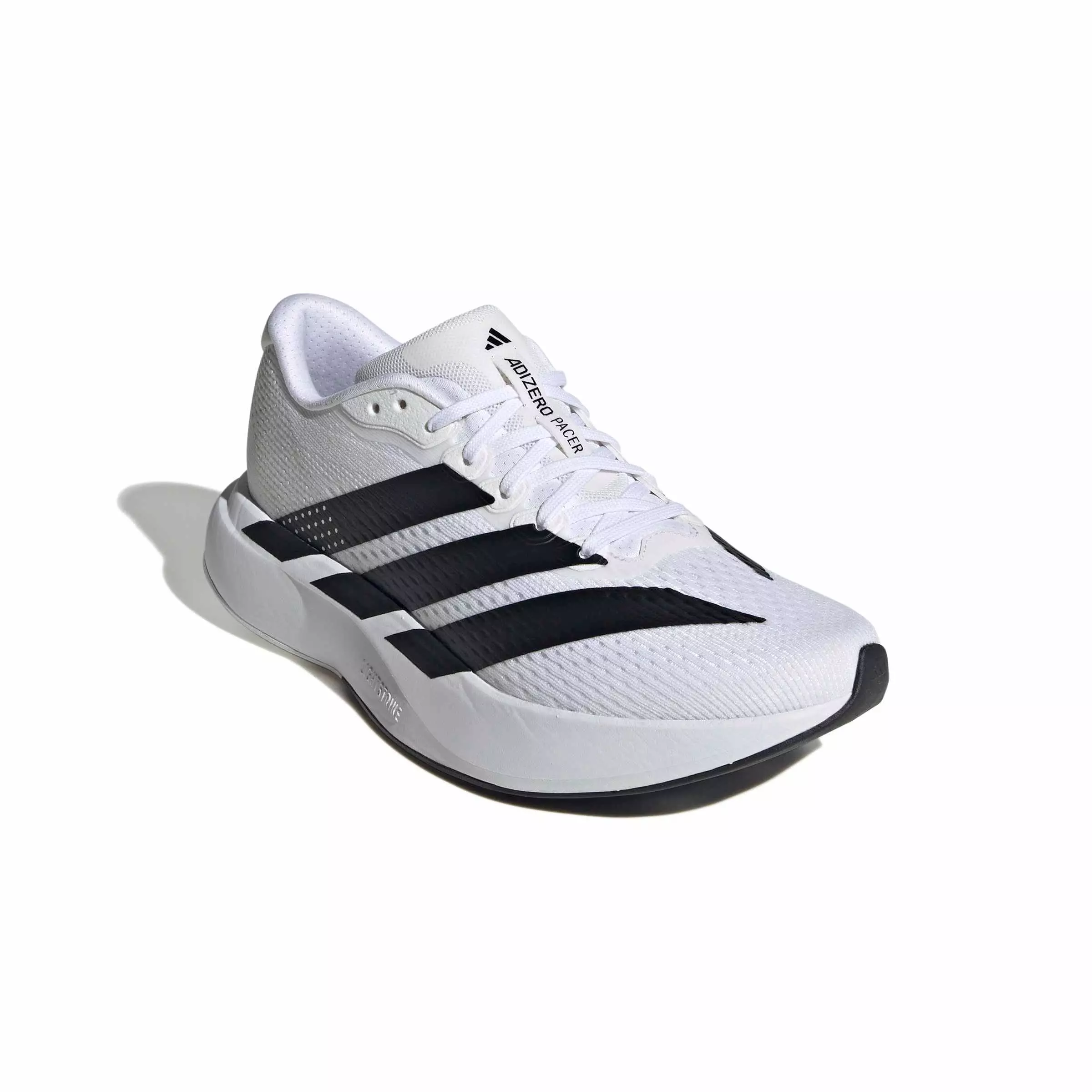 adidas Adizero Pacer "Ftwr White/Core Black/Crystal White" Women's Running Shoe - WHITE/BLACK/WHITE