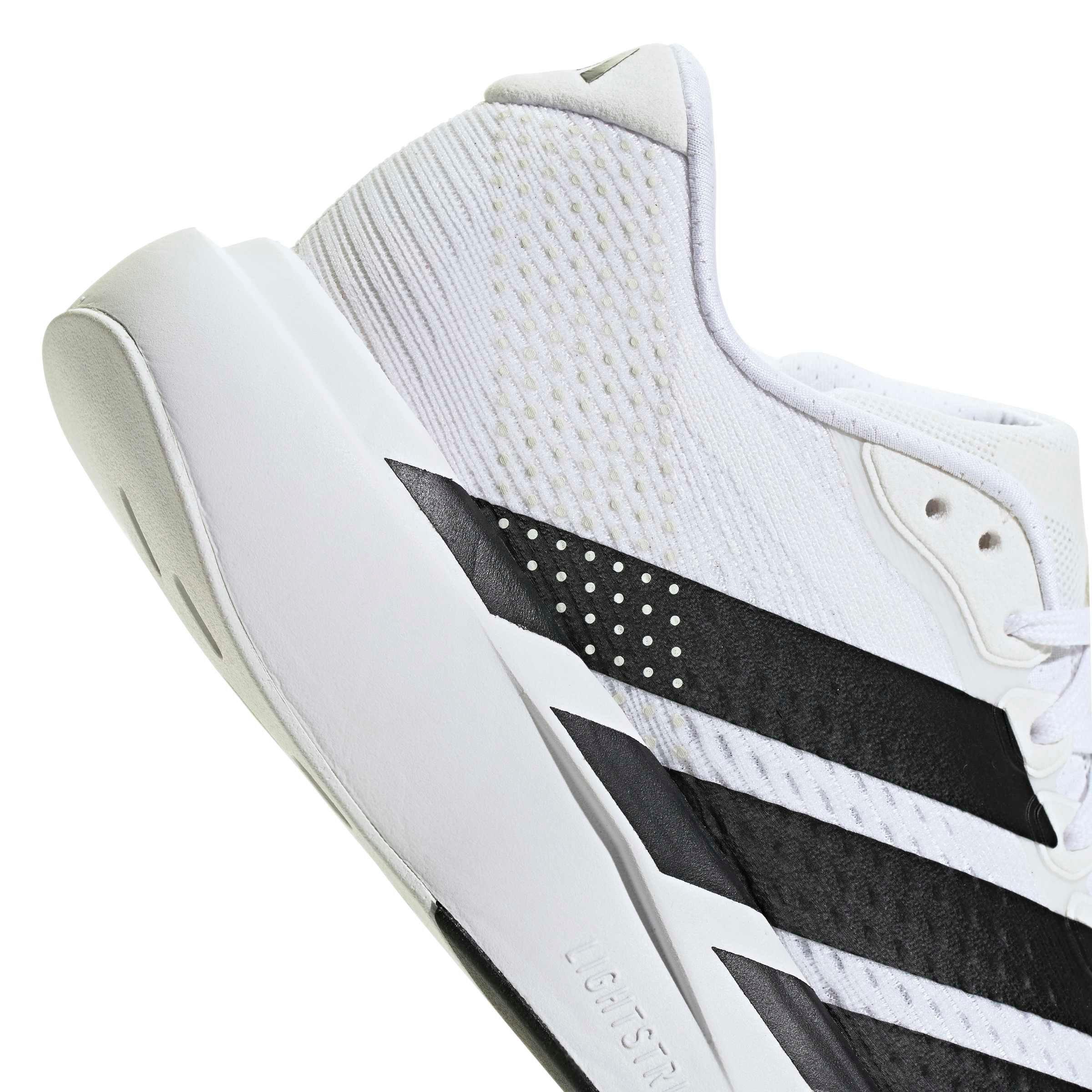 adidas Adizero Pacer "Ftwr White/Core Black/Crystal White" Women's Running Shoe - WHITE/BLACK/WHITE