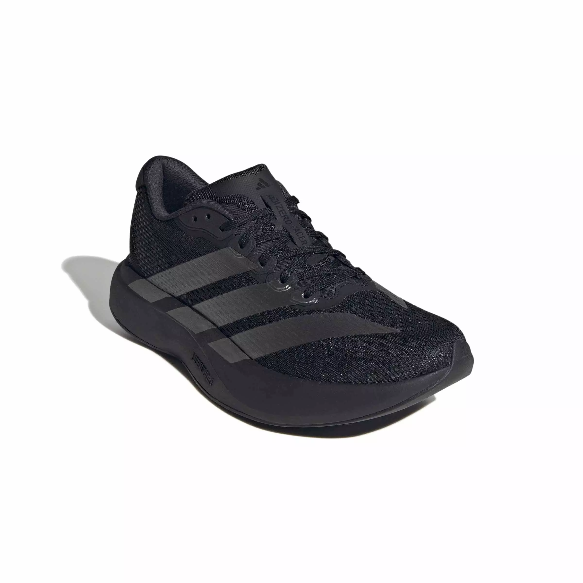 adidas Adizero Pacer "Core Black/Iron Metallic/Carbon" Women's Running Shoe - BLACK/IRON/CARBON