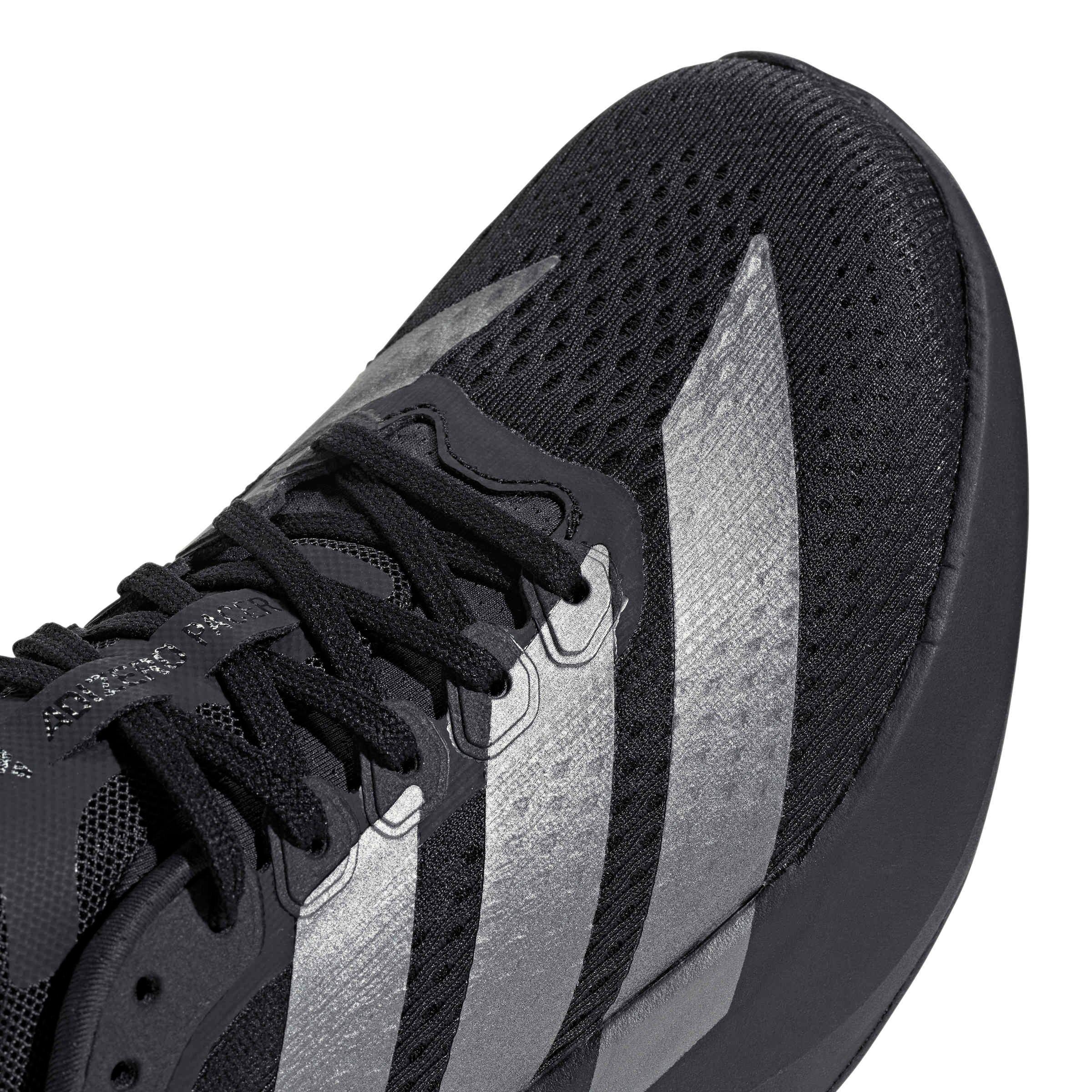 adidas Adizero Pacer "Core Black/Iron Metallic/Carbon" Women's Running Shoe - BLACK/IRON/CARBON