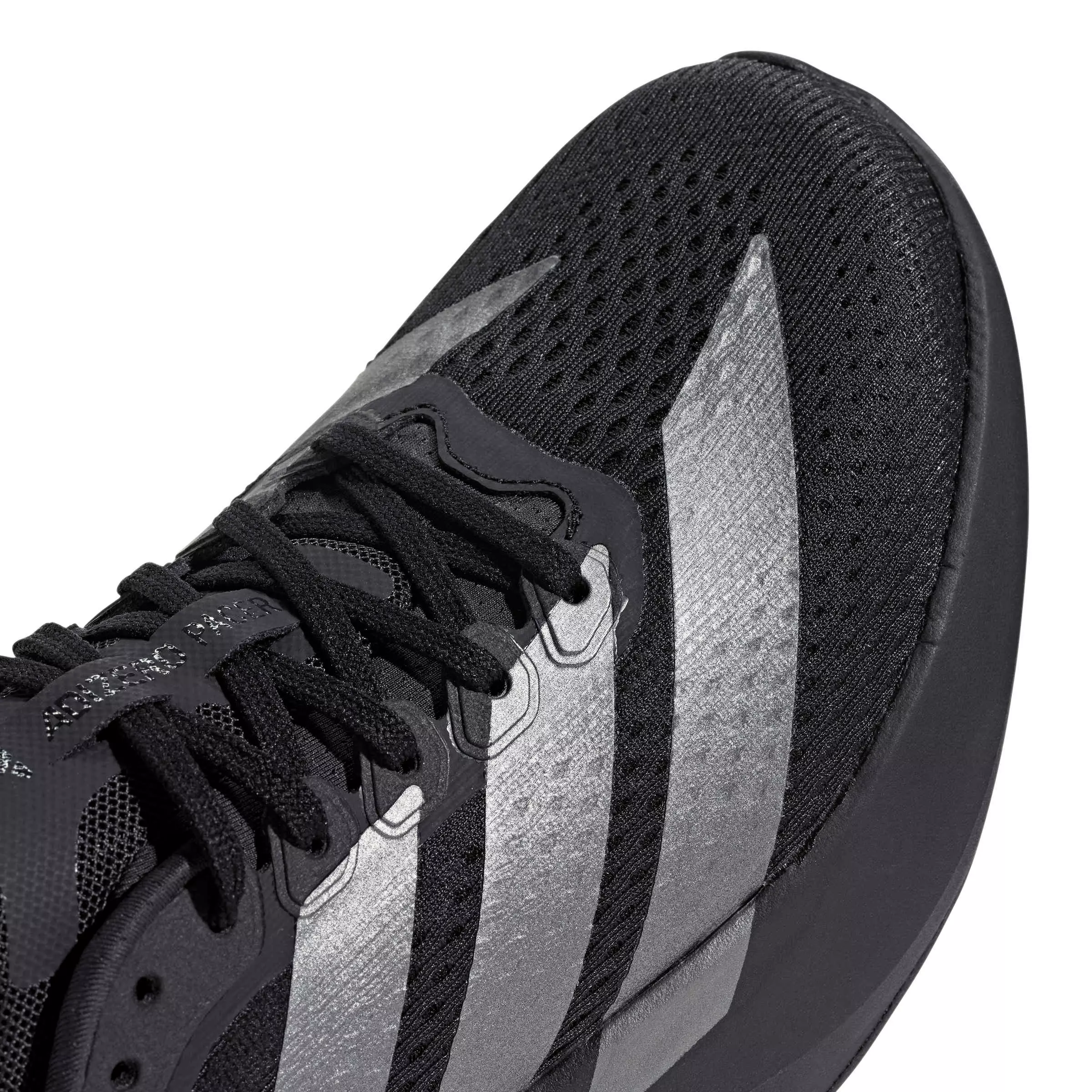 adidas Adizero Pacer "Core Black/Iron Metallic/Carbon" Women's Running Shoe - BLACK/IRON/CARBON