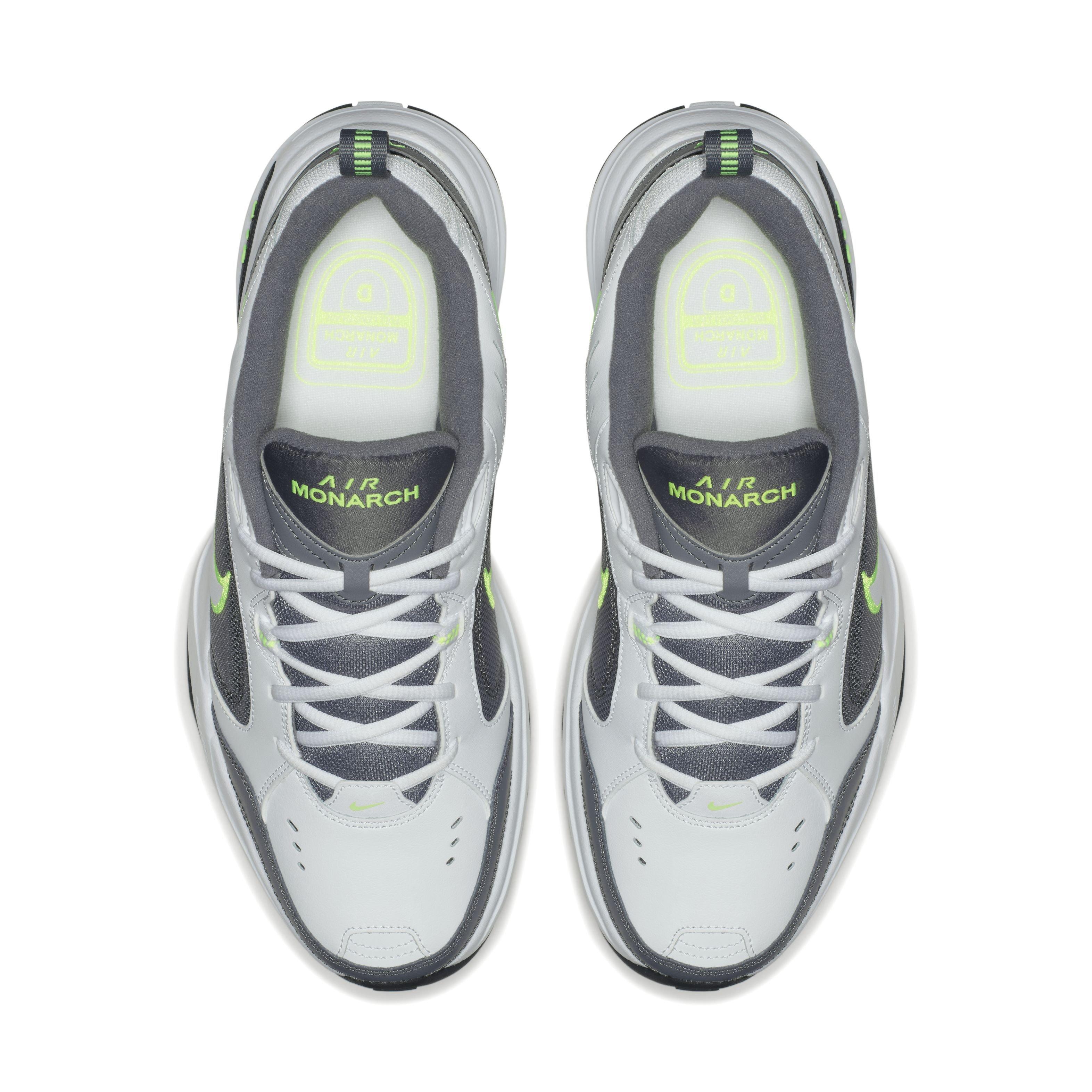 Fascinate minus Gentage sig Nike Air Monarch IV "White/White/Cool Grey/Anthracite" Men's Shoe