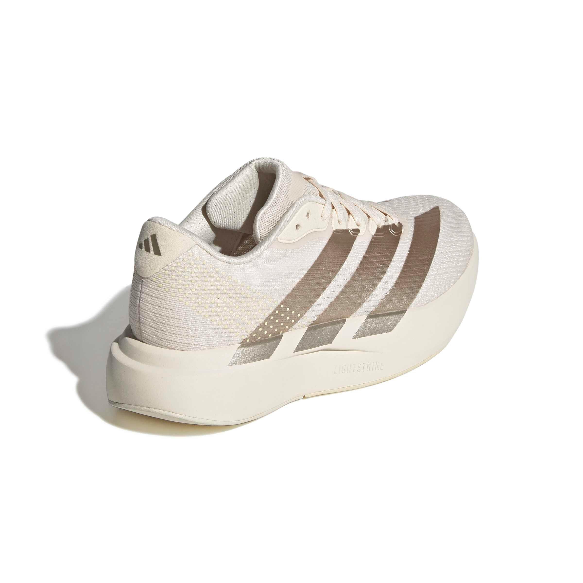 adidas Adizero Pacer "Wonder White/Cyber Metallic/Warm Vanilla" Women's Running Shoe - WHITE/CYBER/VANILLA