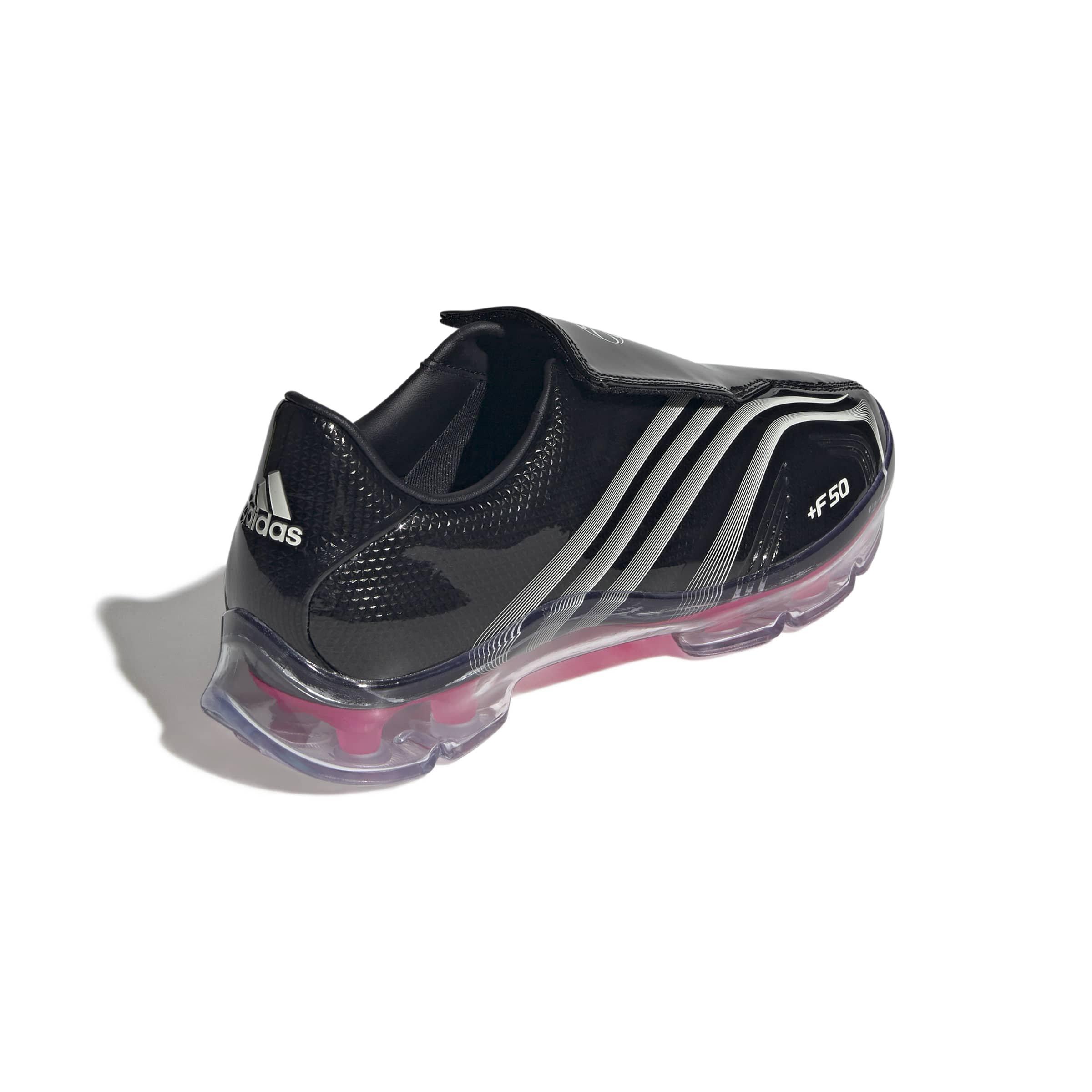 adidas Originals F50 Adiframe "Core Black/Zero Metallic/Lucid Pink" Women's Shoe - BLACK/ZERO/PINK