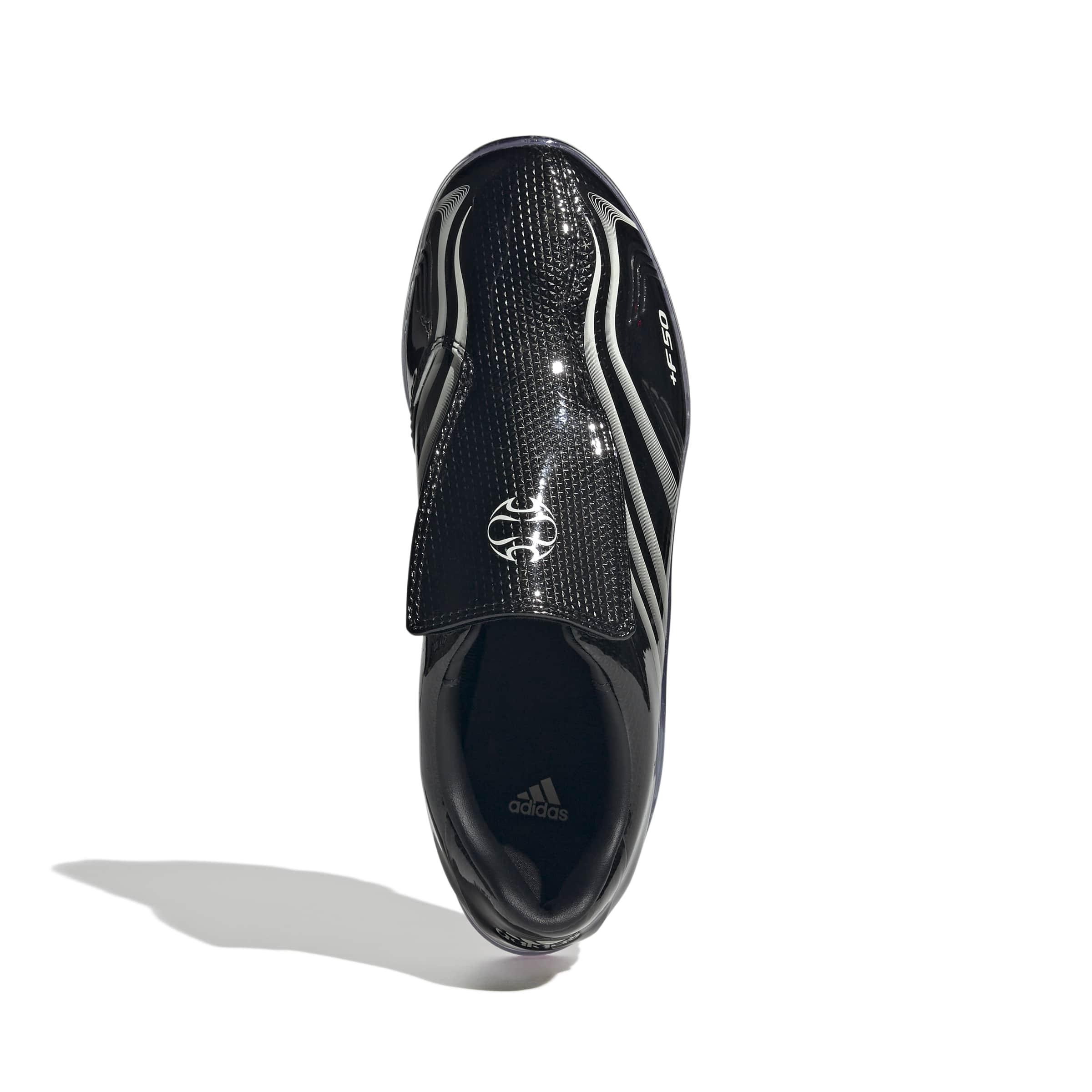adidas Originals F50 Adiframe "Core Black/Zero Metallic/Lucid Pink" Women's Shoe - BLACK/ZERO/PINK