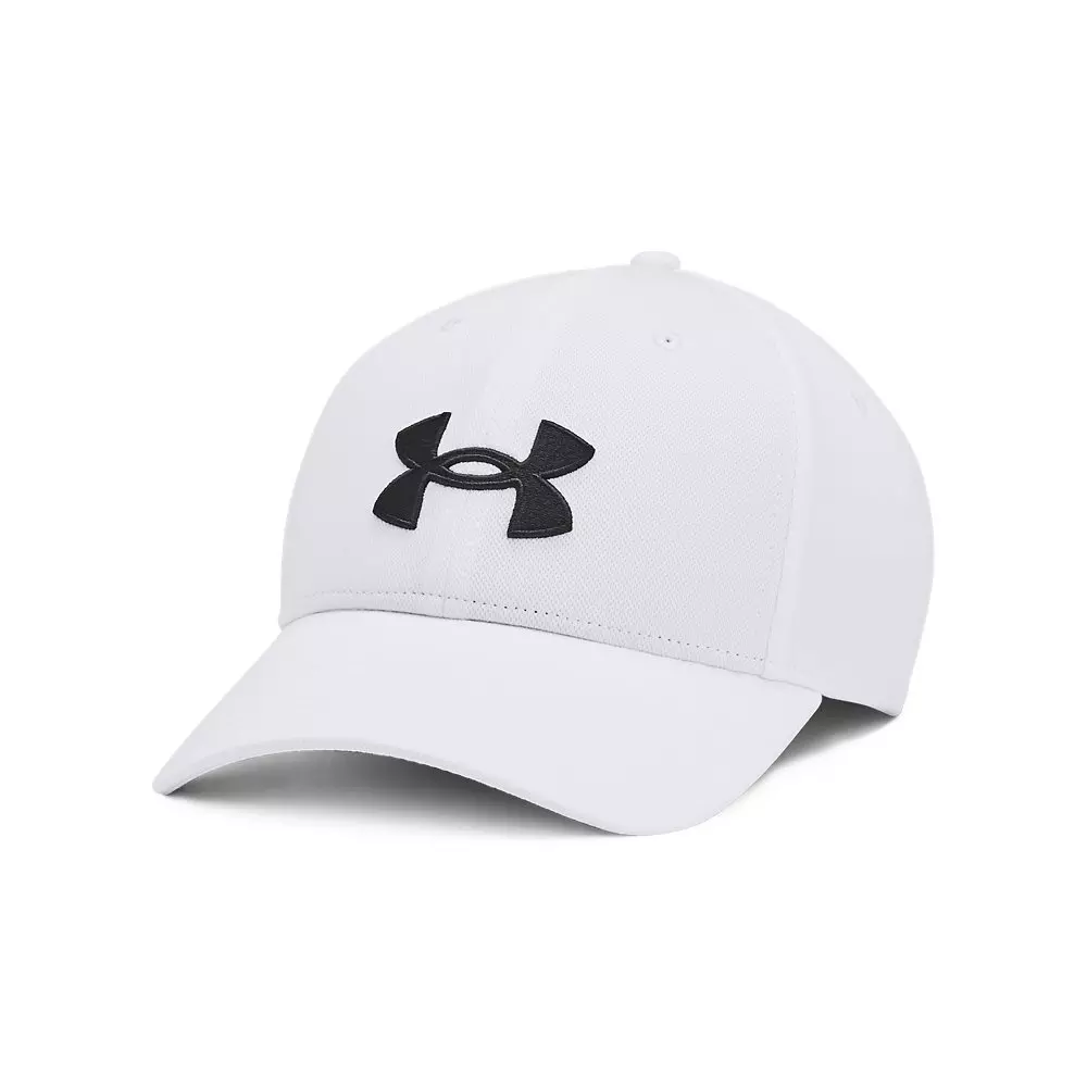 Under Armour Blitzing Adjustable Cap-White - WHITE