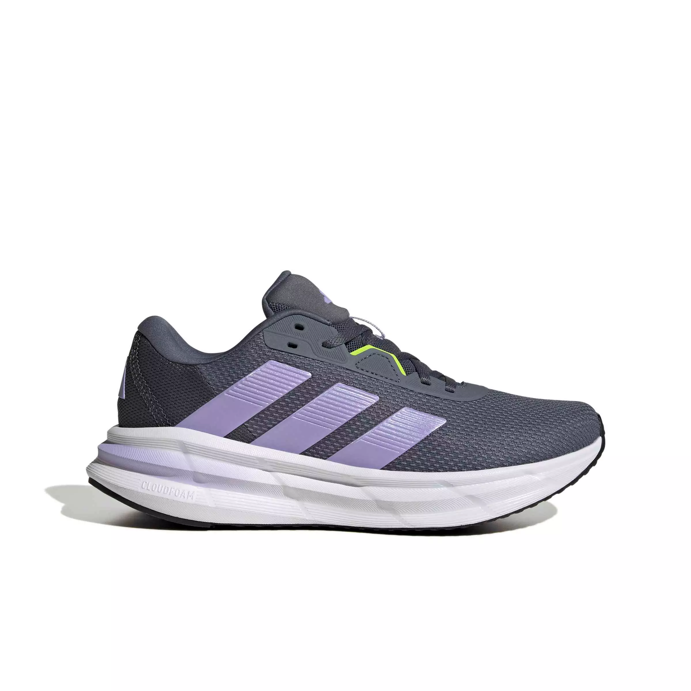 adidas Galaxy 7 "Onix/Glow Purple/Aurora Onix" Women's Running Shoe - ONIX/PURPLE/ONIX