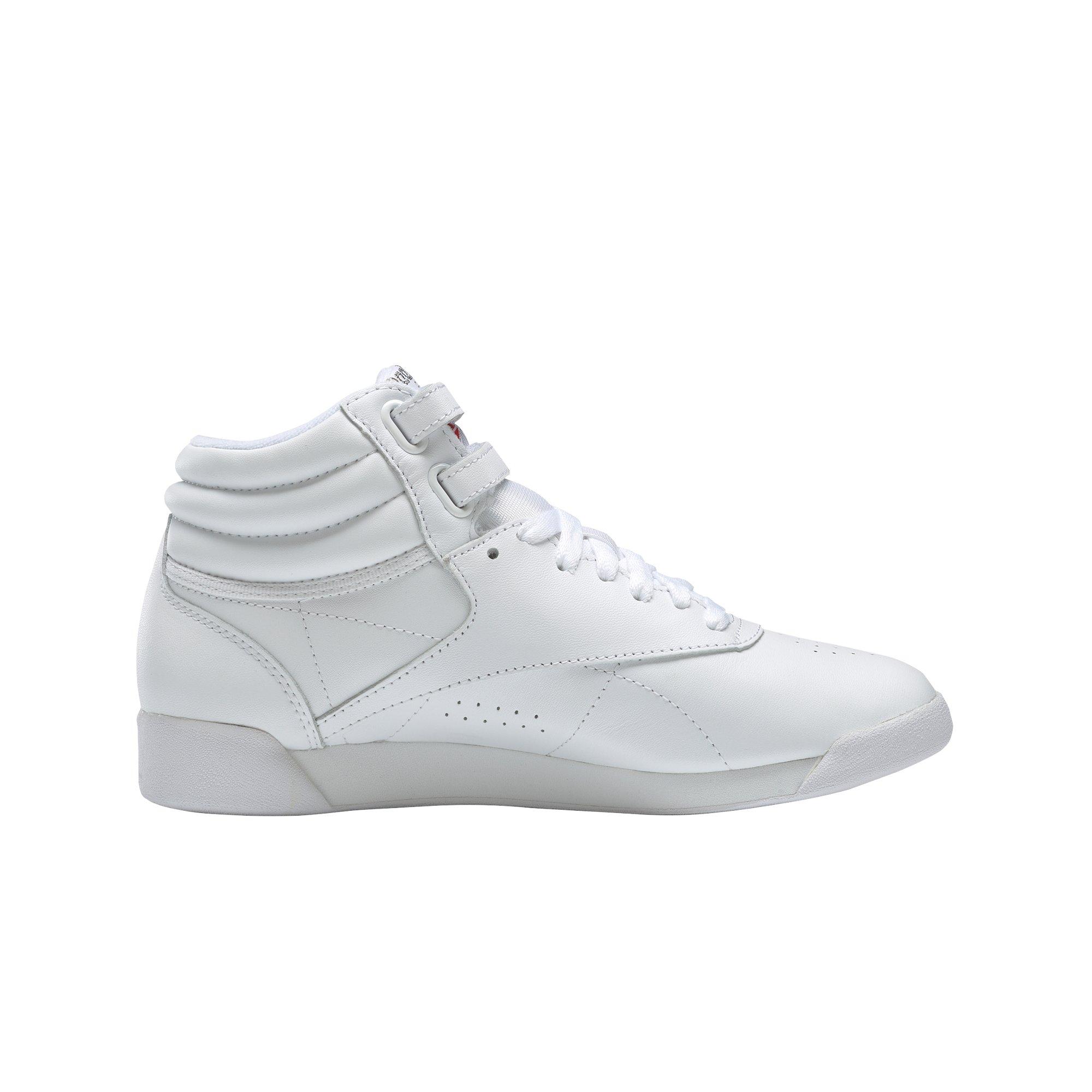 Freestyle Hi "White/Silver" Women's Shoe