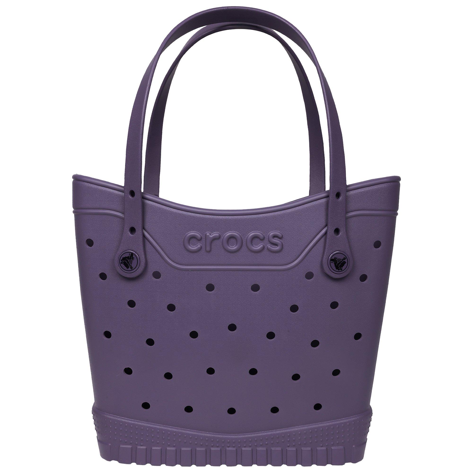 Crocs Medium Classic Tote - DK PURPLE Thumbnail View 1