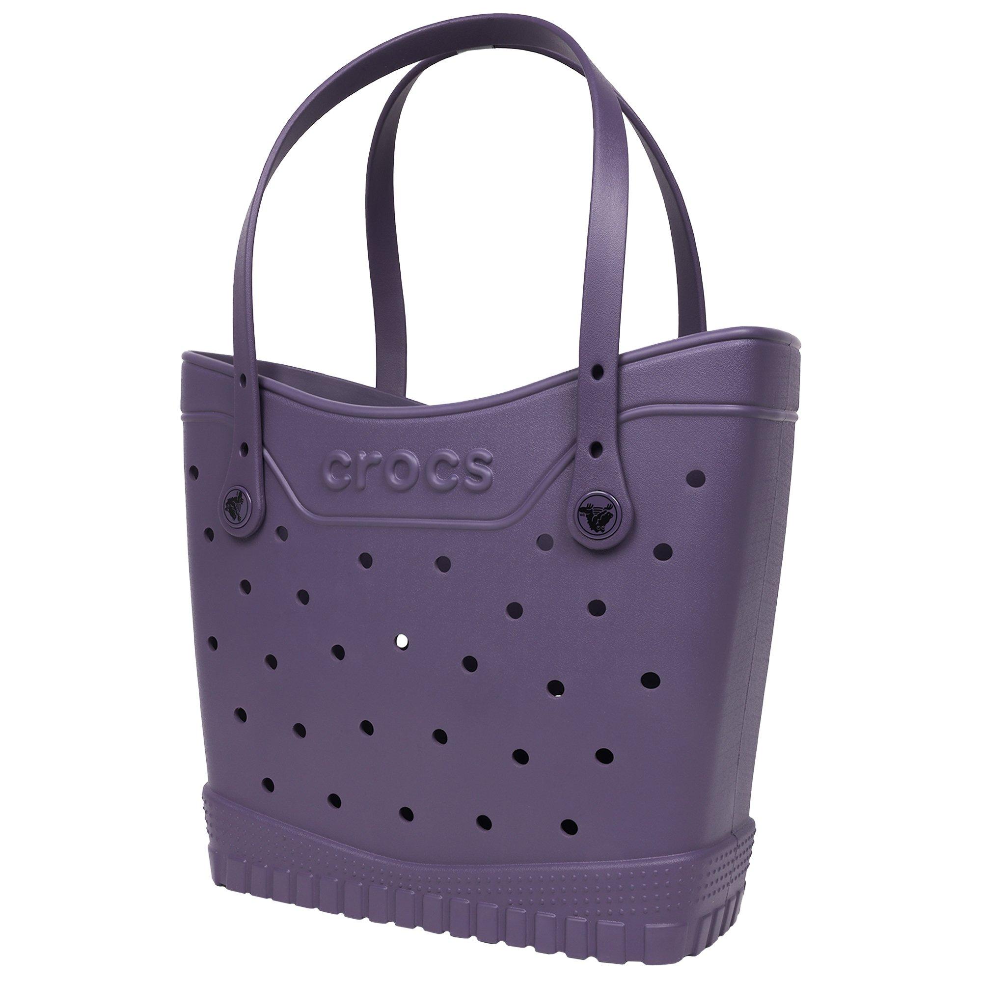 Crocs Medium Classic Tote - DK PURPLE Thumbnail View 3