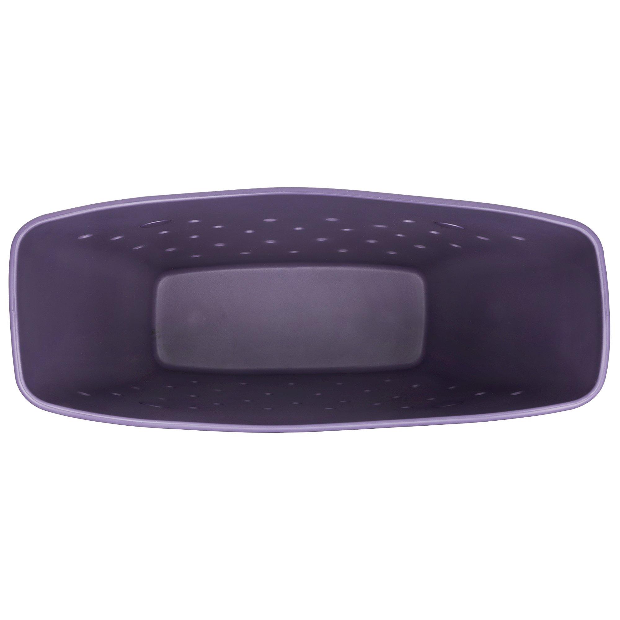 Crocs Medium Classic Tote - DK PURPLE Thumbnail View 5