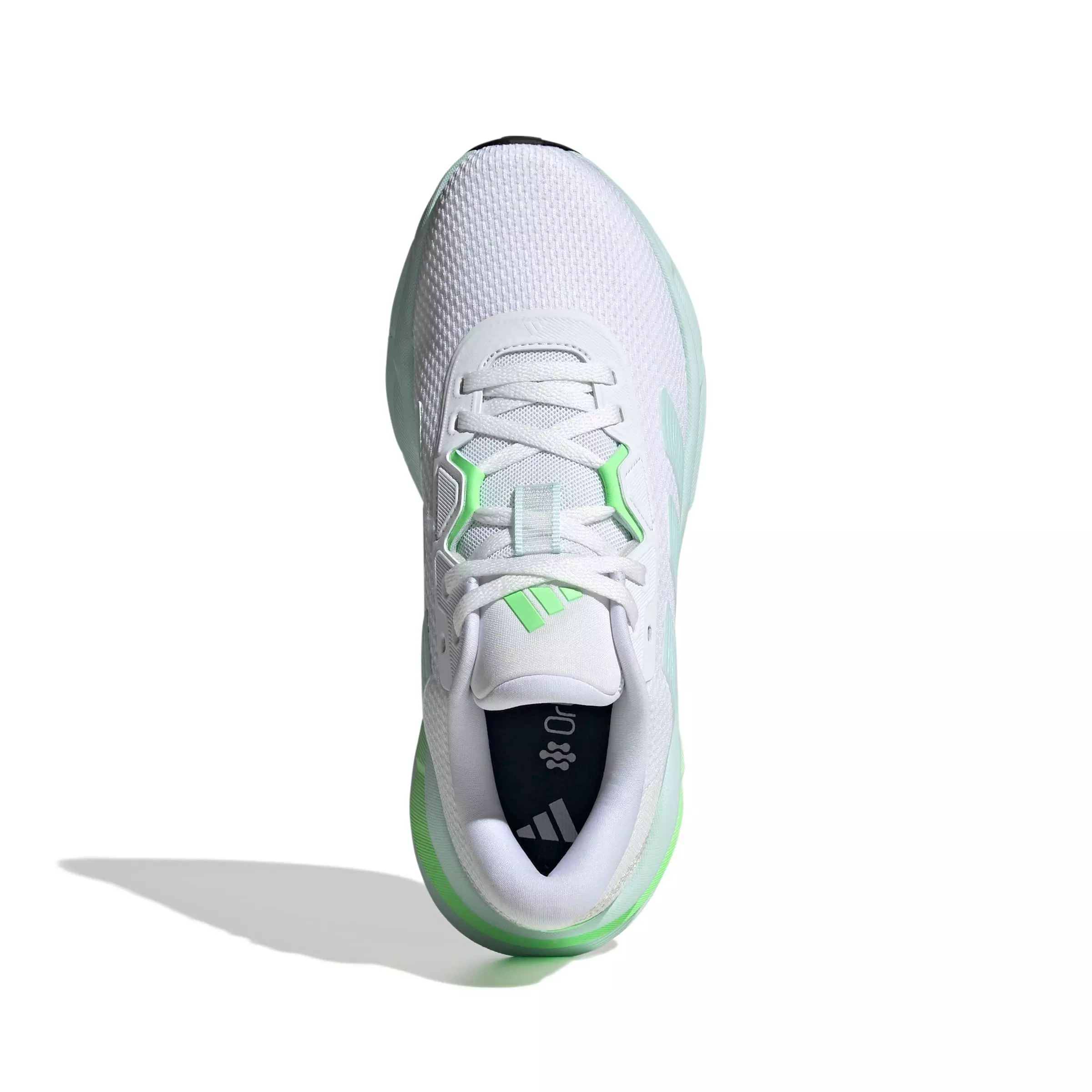adidas Galaxy 7 "Ftwr White/Halo Mint/Lime Burst" Women's Running Shoe - WHITE/MINT/LIME