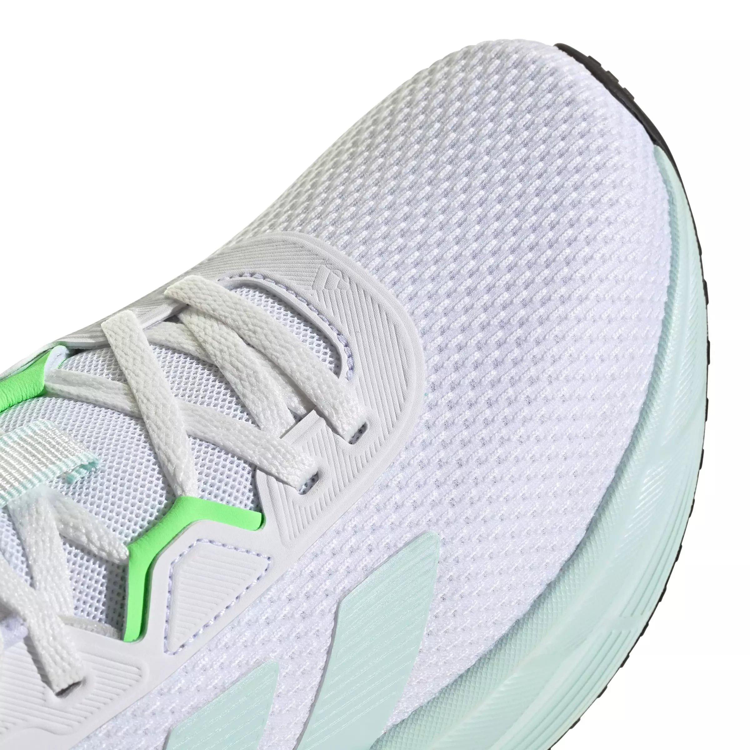 adidas Galaxy 7 "Ftwr White/Halo Mint/Lime Burst" Women's Running Shoe - WHITE/MINT/LIME