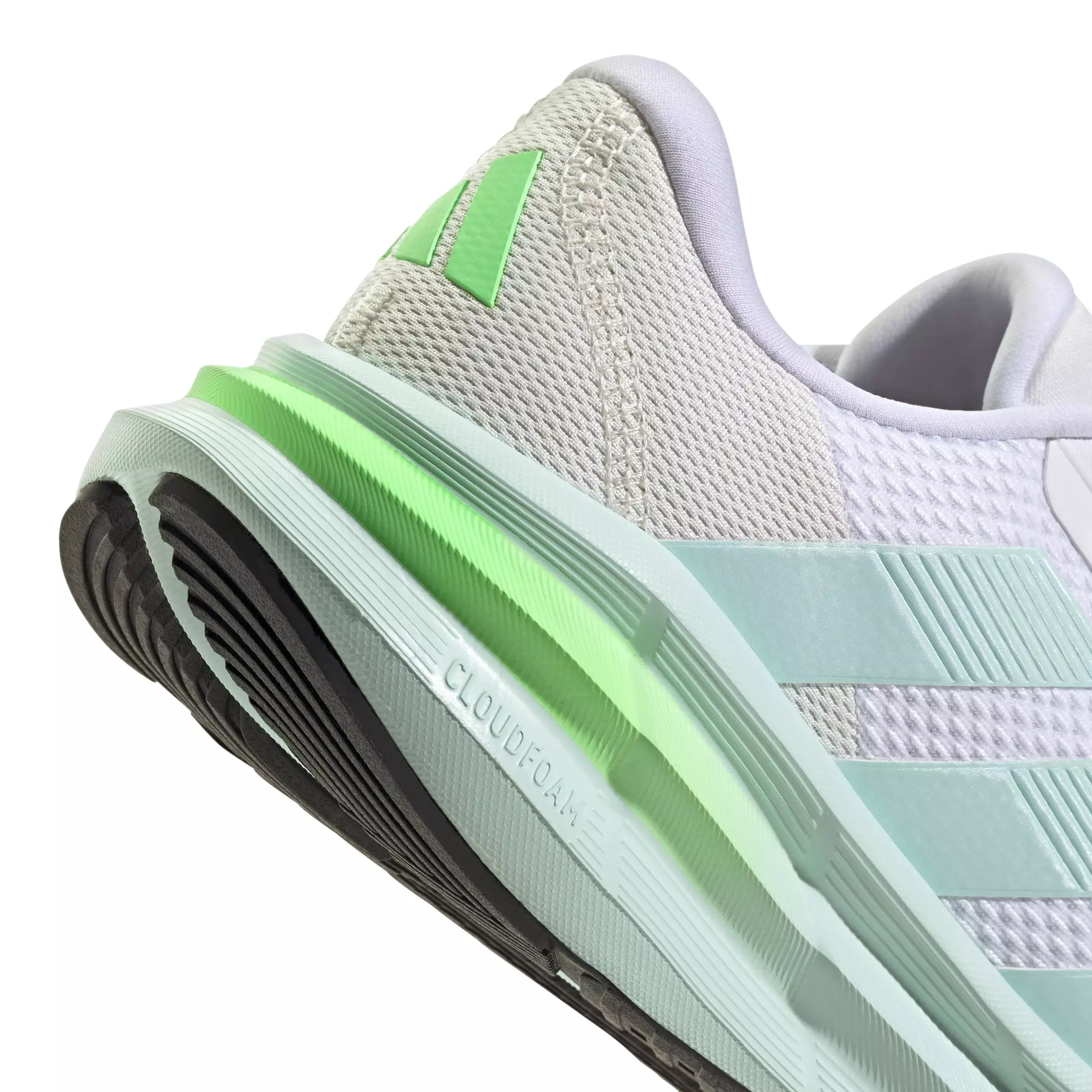 adidas Galaxy 7 "Ftwr White/Halo Mint/Lime Burst" Women's Running Shoe - WHITE/MINT/LIME
