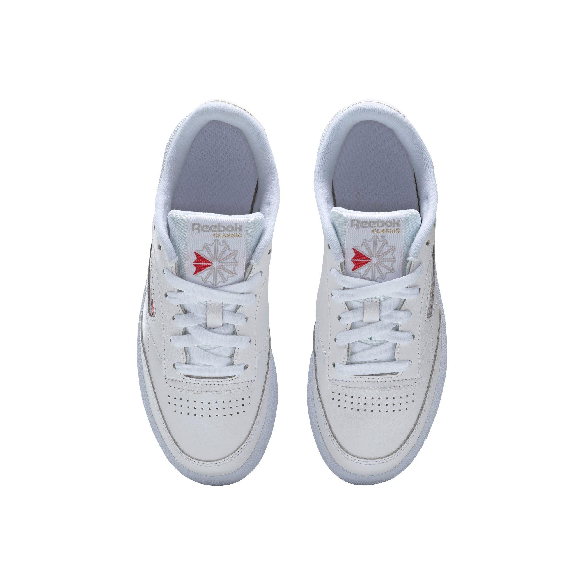 Reebok Club C 85 "White/Grey" Women's Shoe - WHITE/GREY Thumbnail View 8