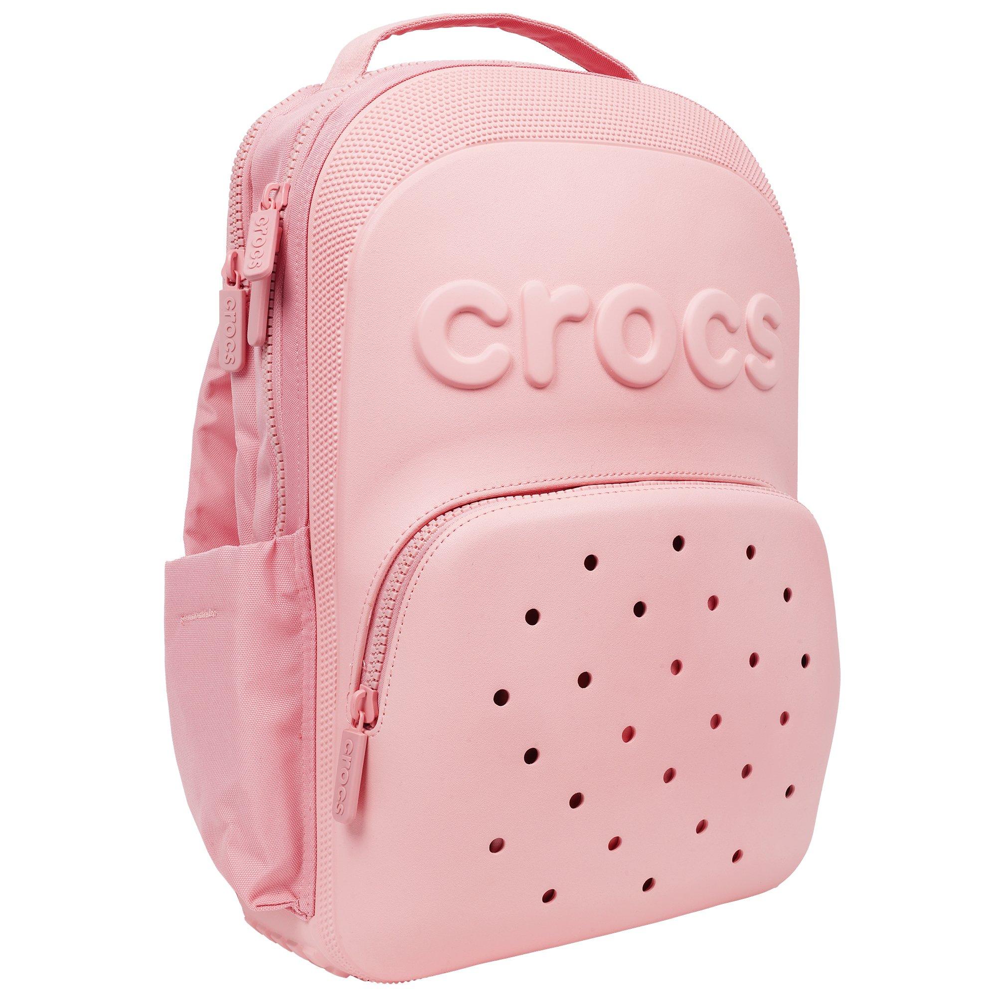 Crocs Zip Up Classic Backpack - PINK Thumbnail View 4