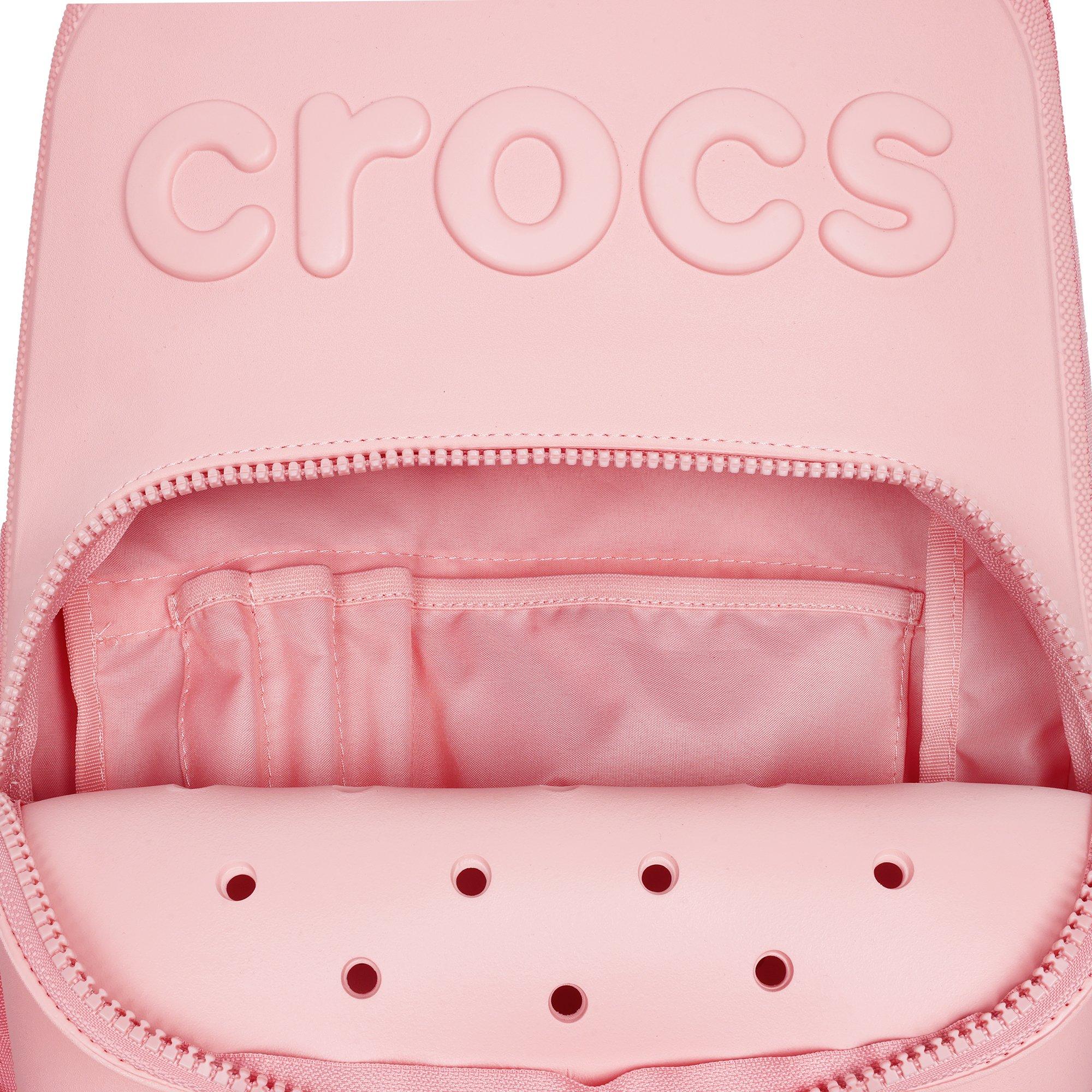 Crocs Zip Up Classic Backpack - PINK Thumbnail View 10