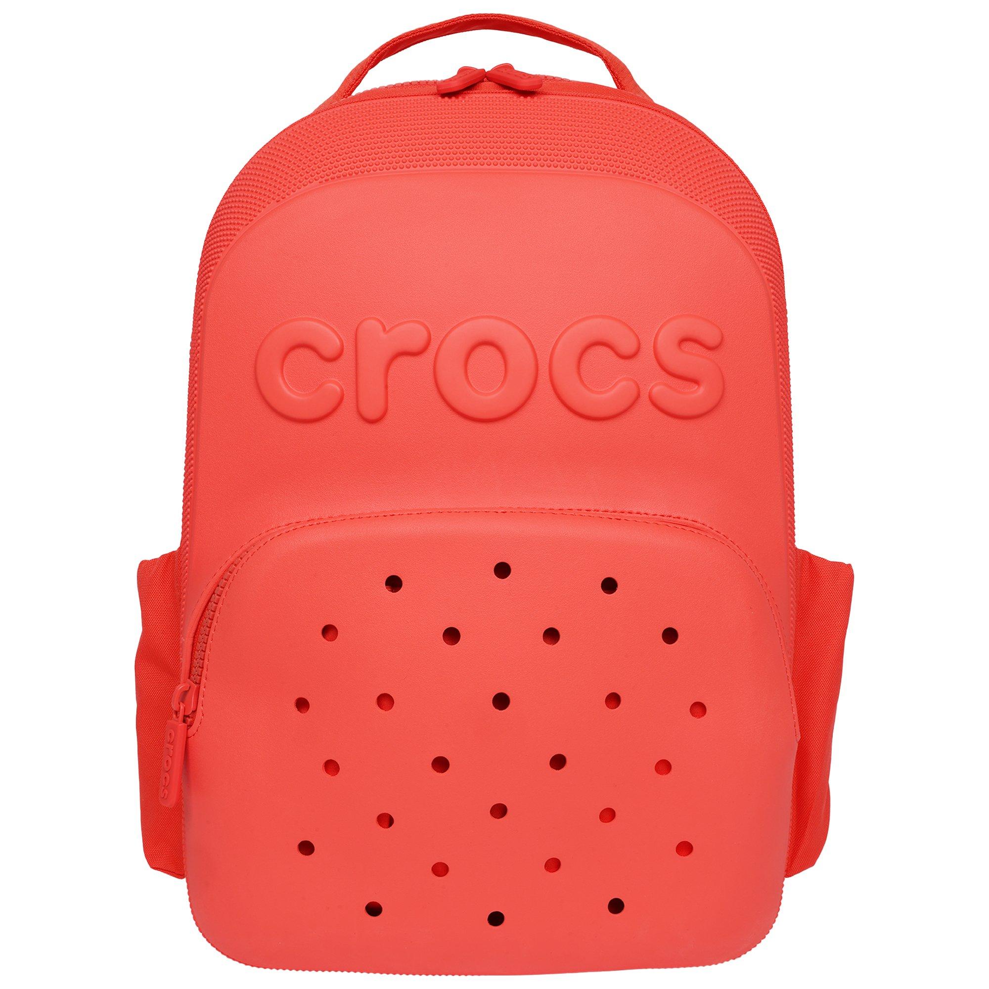 Crocs Zip Up Classic Backpack - ORANGE Thumbnail View 1