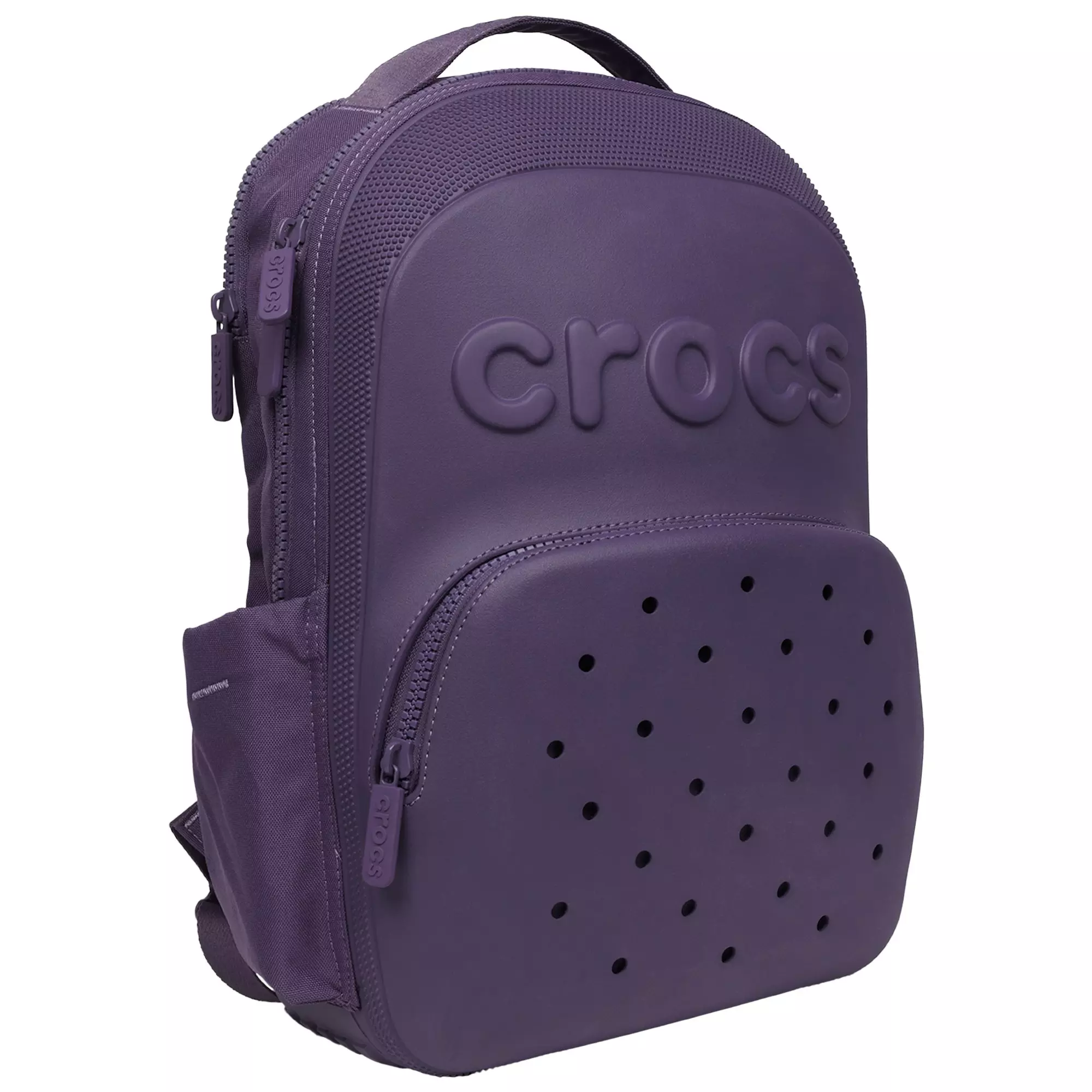 Crocs Zip Up Classic Backpack - DK PURPLE