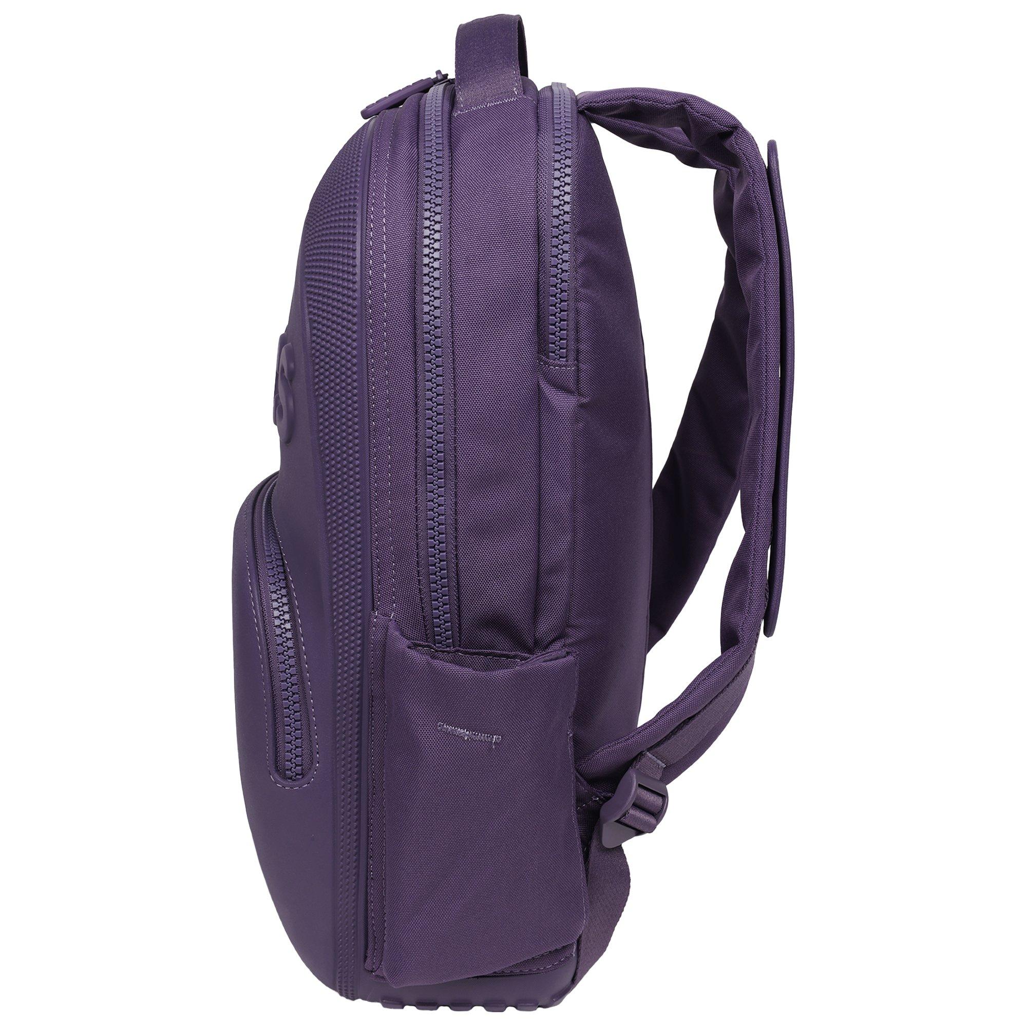 Crocs Zip Up Classic Backpack - DK PURPLE Thumbnail View 6