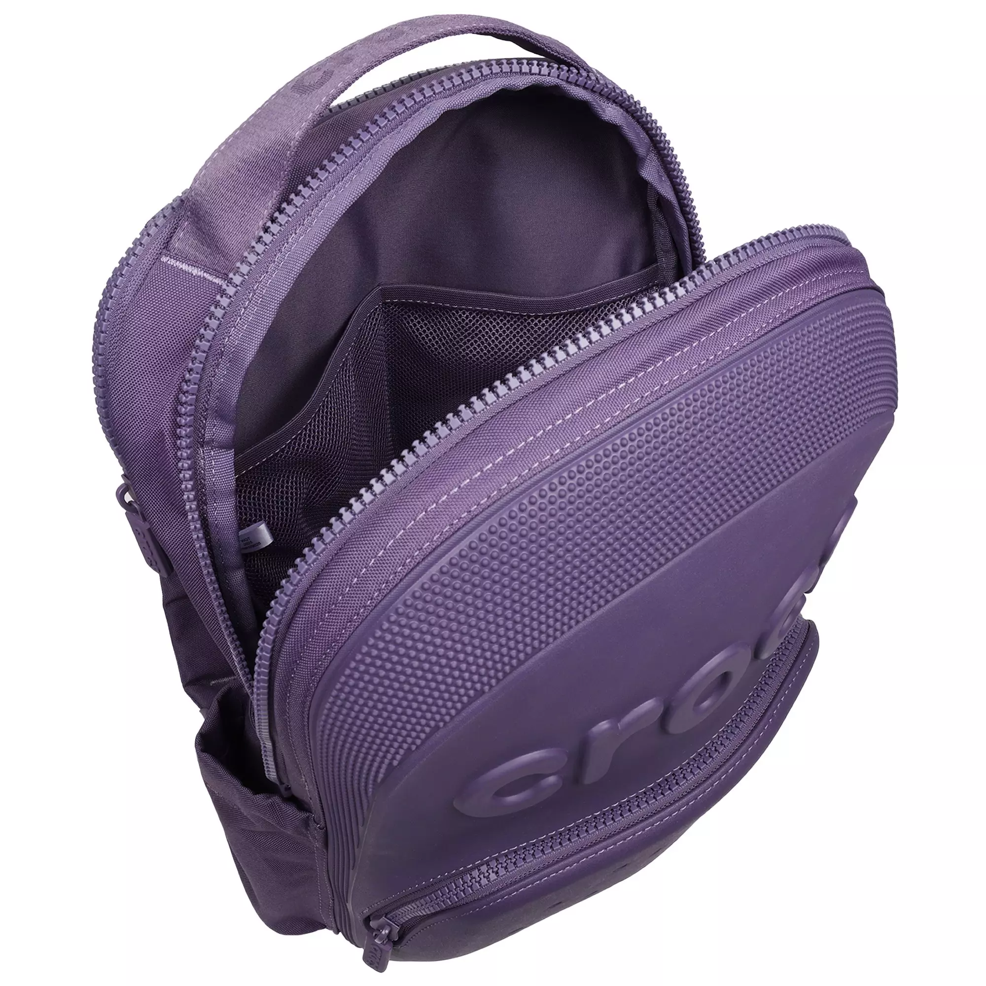 Crocs Zip Up Classic Backpack - DK PURPLE