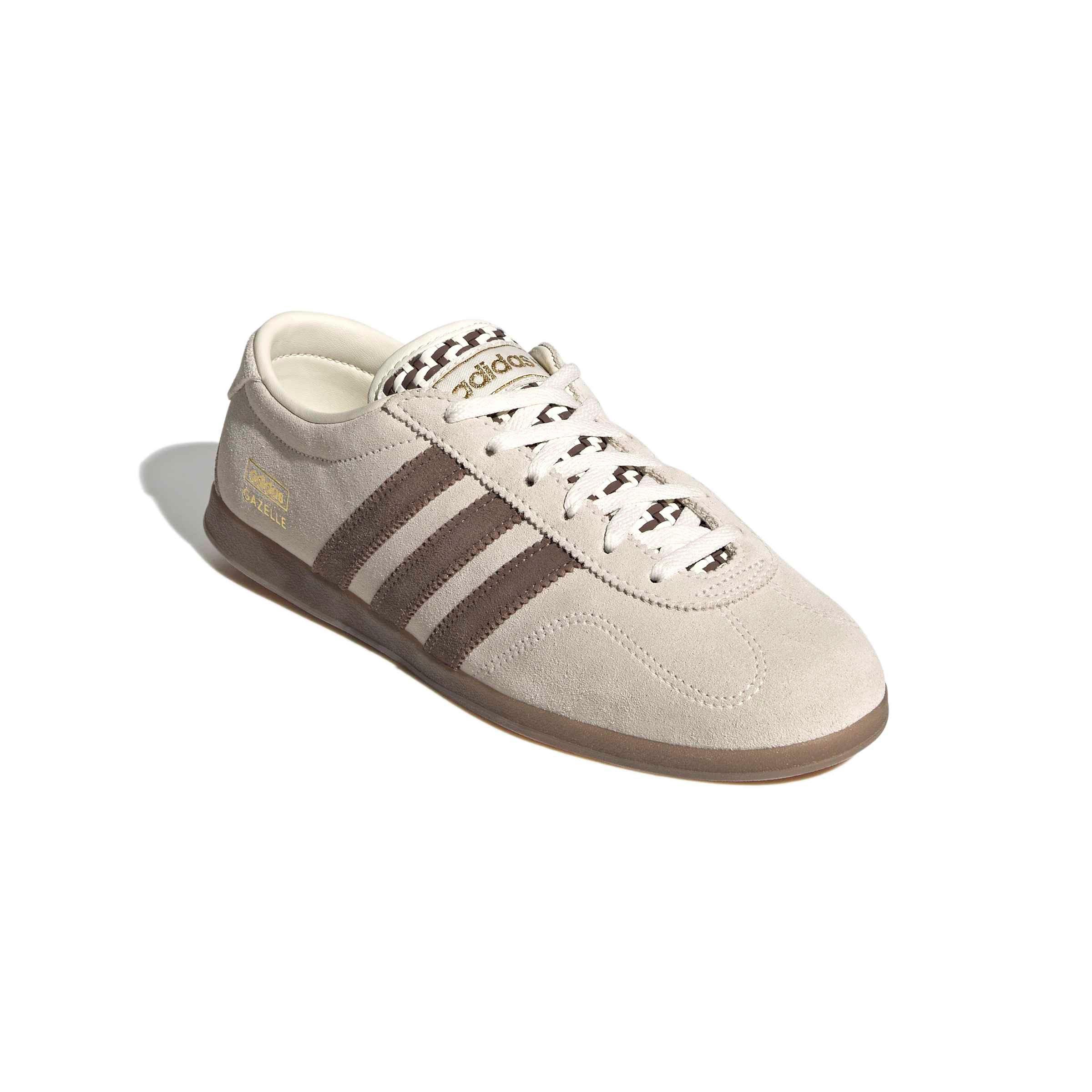 adidas Originals Gazelle Lo Pro "Off White/Earth Strata/Gum 5" Women's Shoe - OFF WHITE/EARTH/GUM