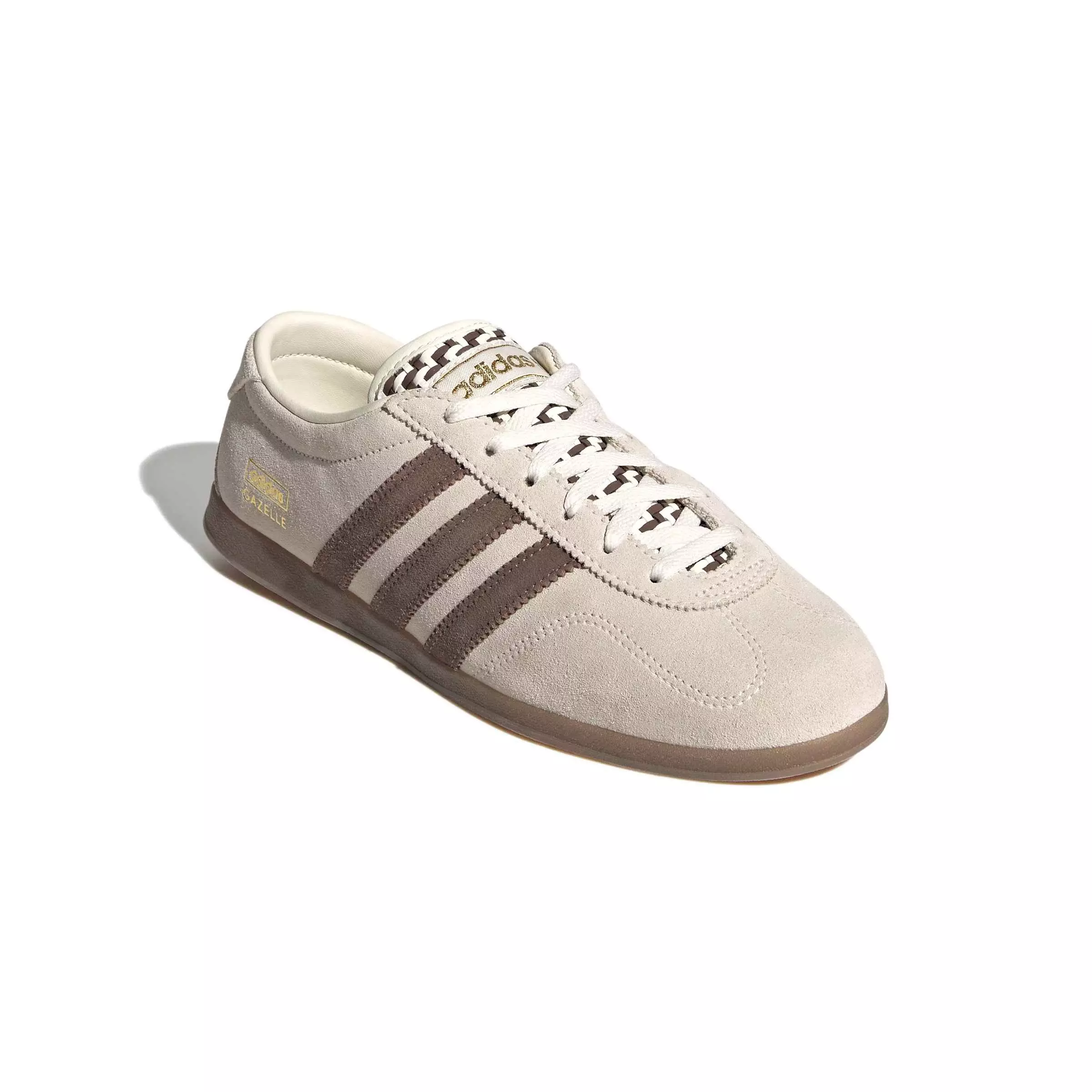 adidas Originals Gazelle Lo Pro "Off White/Earth Strata/Gum 5" Women's Shoe - OFF WHITE/EARTH/GUM