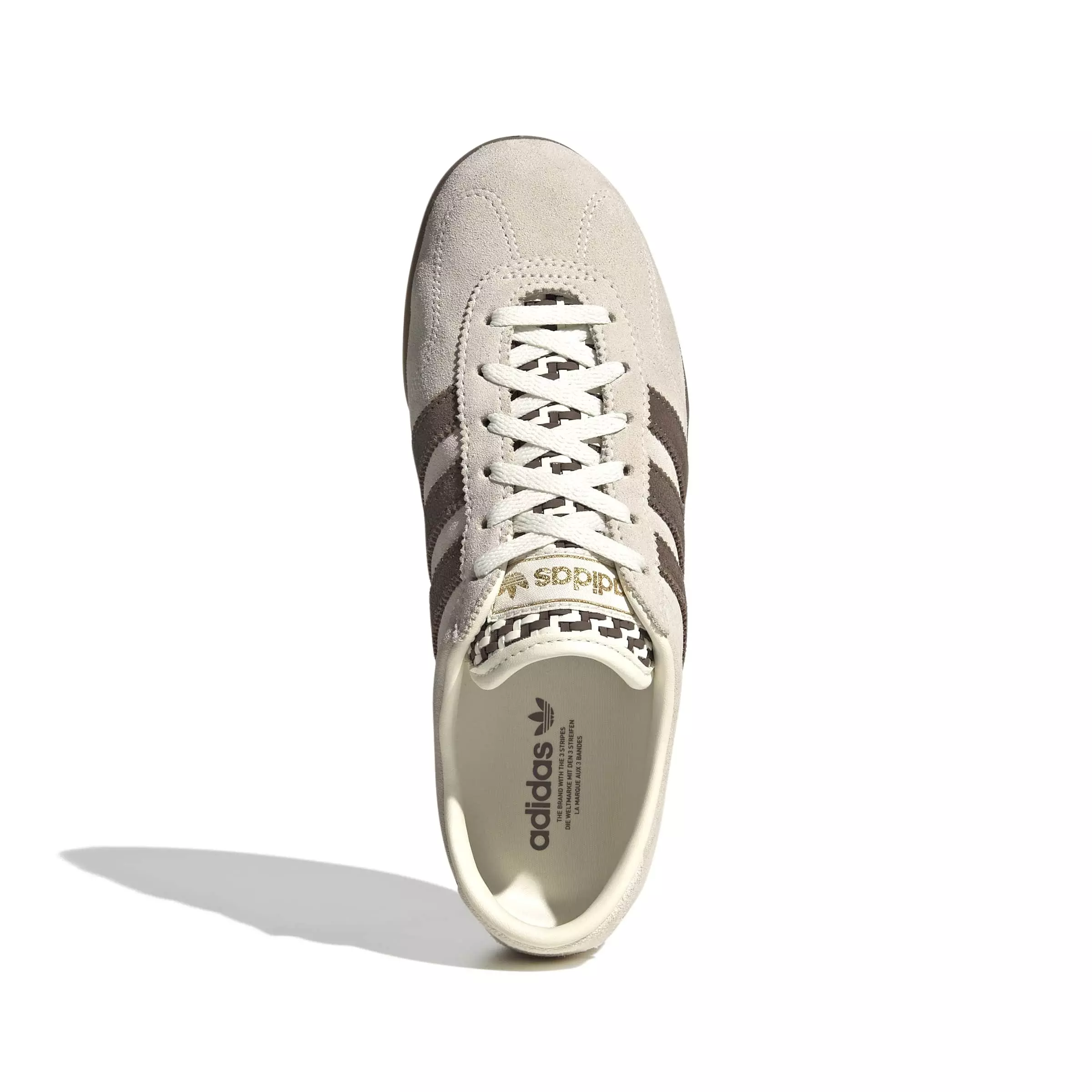 adidas Originals Gazelle Lo Pro "Off White/Earth Strata/Gum 5" Women's Shoe - OFF WHITE/EARTH/GUM