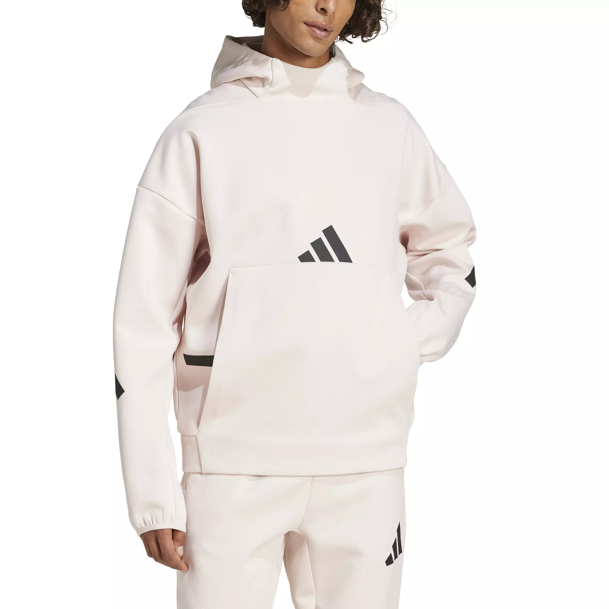 adidas Men's Z.N.E. Hoodie - Pink - PINK