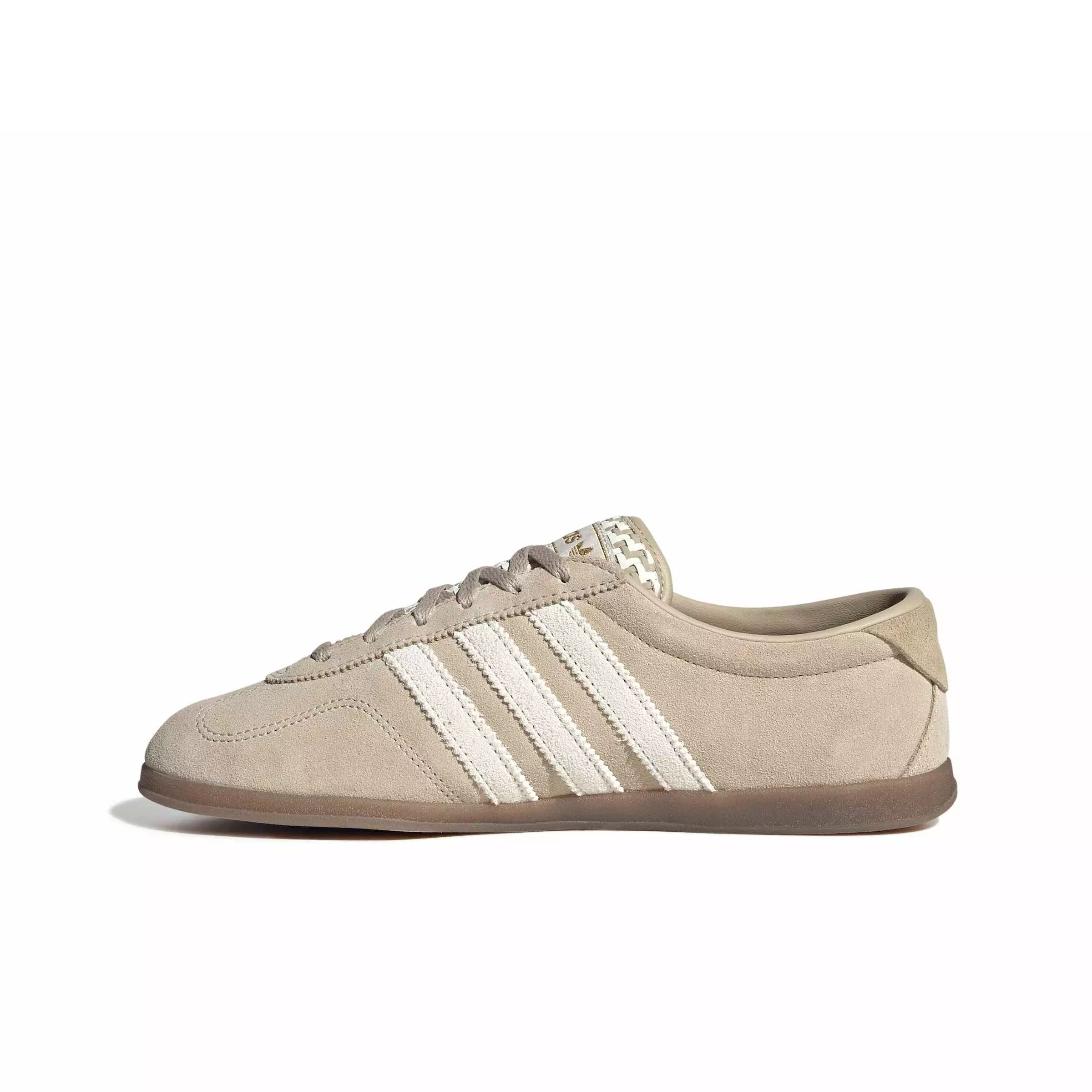 adidas Originals Gazelle Lo Pro "Khaki Three/Off White/Gum 5" Women's Shoe - KHAKI/OFF WHITE/GUM