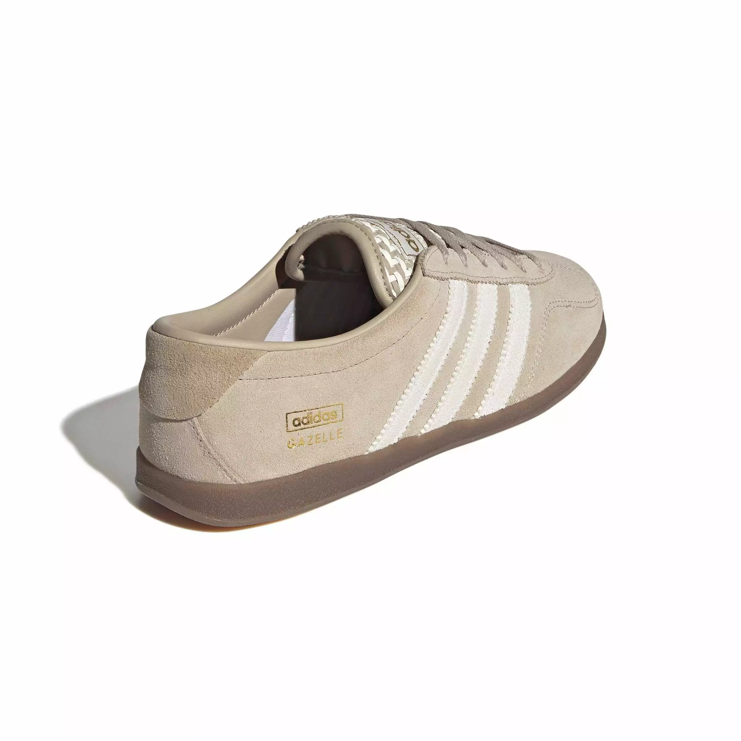 adidas Originals Gazelle Lo Pro "Khaki Three/Off White/Gum 5" Women's Shoe - KHAKI/OFF WHITE/GUM