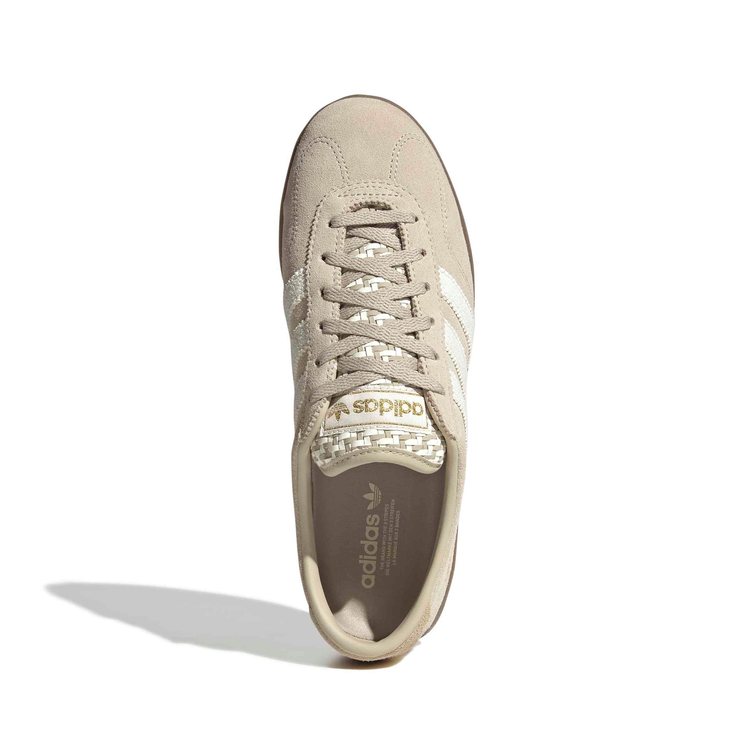 adidas Originals Gazelle Lo Pro "Khaki Three/Off White/Gum 5" Women's Shoe - KHAKI/OFF WHITE/GUM