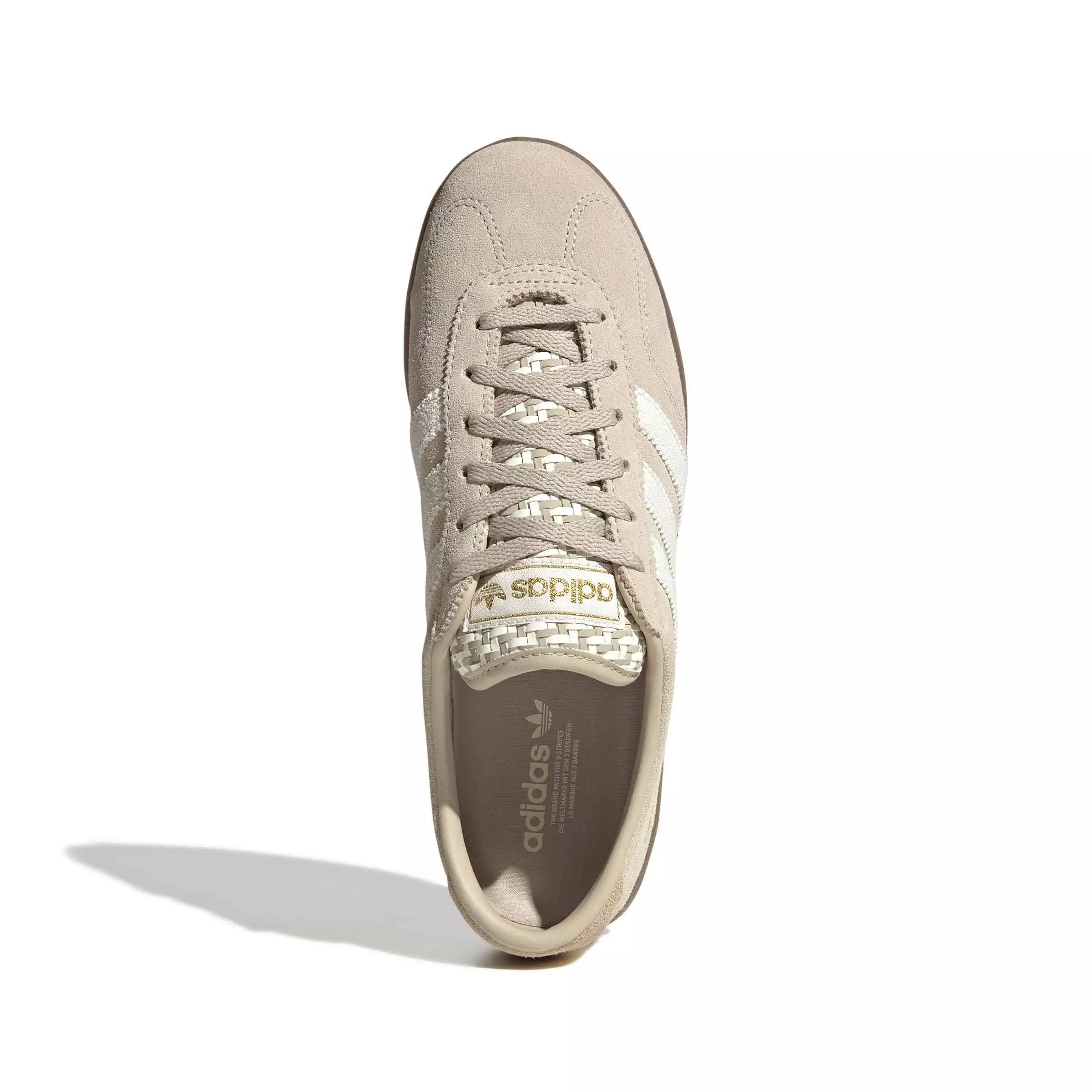 adidas Originals Gazelle Lo Pro "Khaki Three/Off White/Gum 5" Women's Shoe - KHAKI/OFF WHITE/GUM