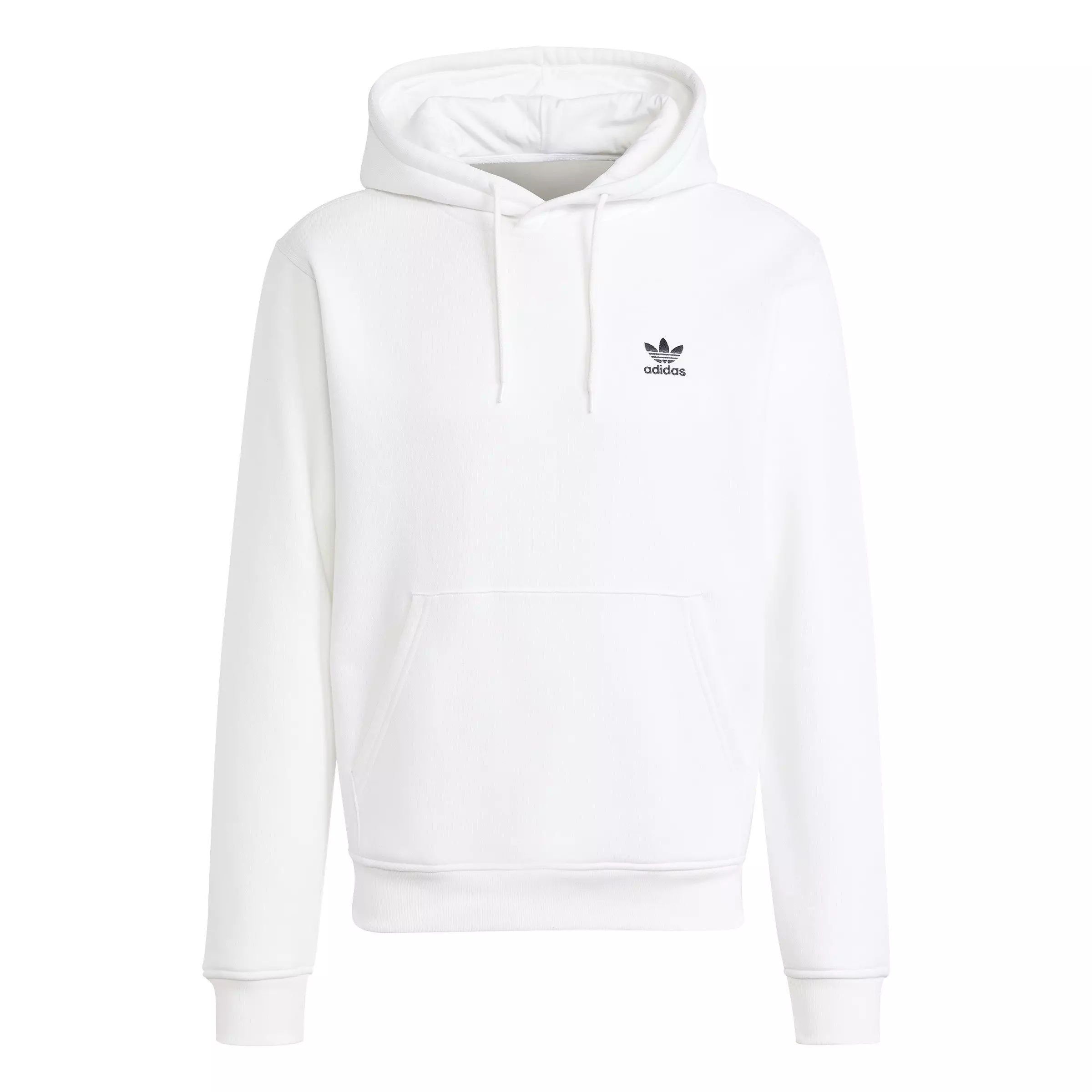 adidas Originals Men's Trefoil Essentials Hoodie - White - WHITE