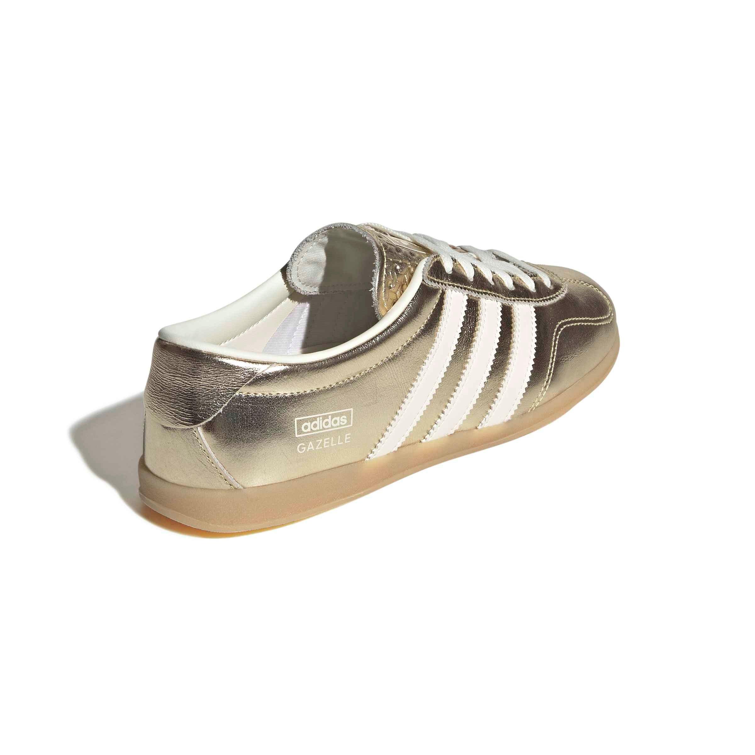 adidas Originals Gazelle Lo Pro "Gold Metallic/Off White/Gum 3" Women's Shoe - GOLD/OFF WHITE/GUM