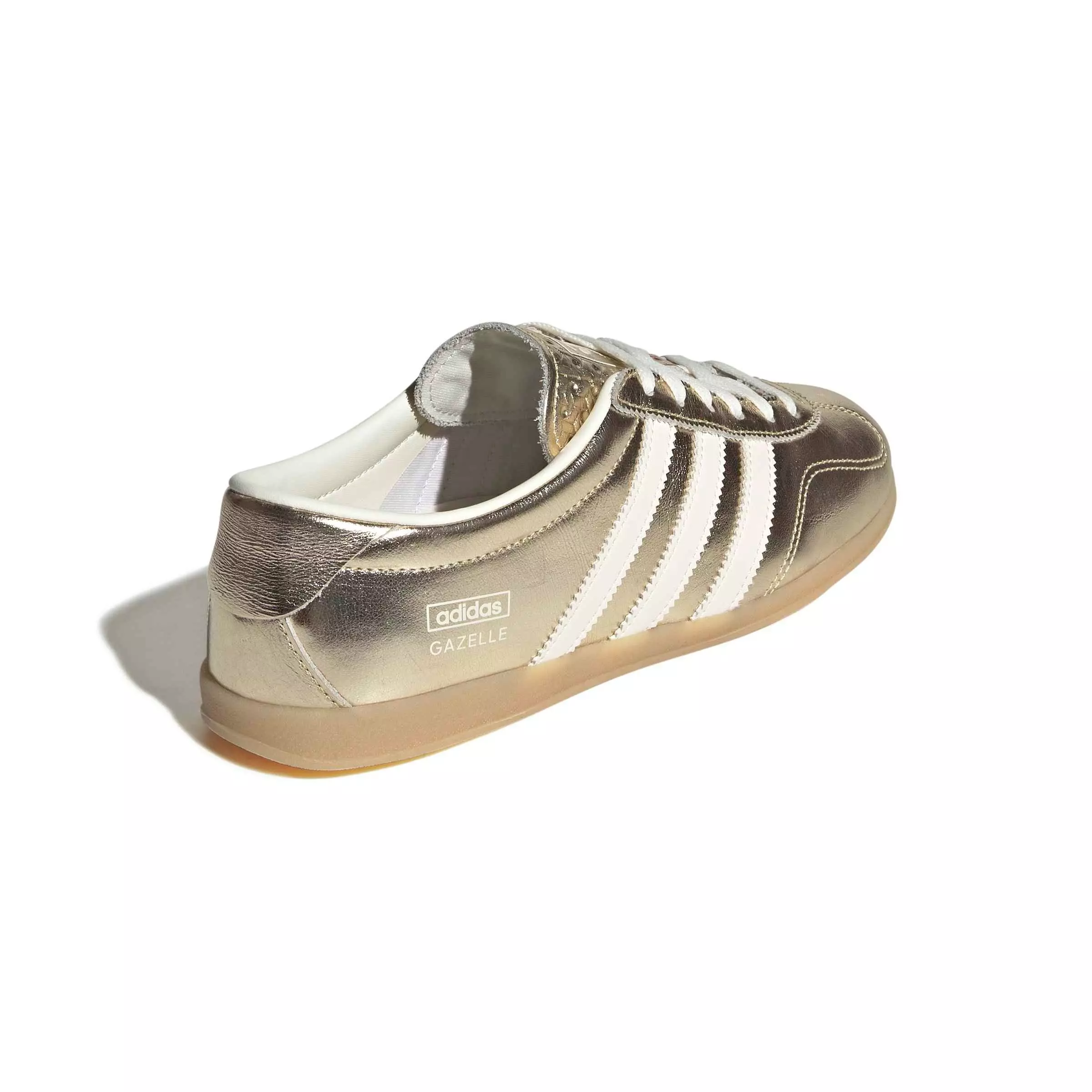 adidas Originals Gazelle Lo Pro "Gold Metallic/Off White/Gum 3" Women's Shoe - GOLD/OFF WHITE/GUM