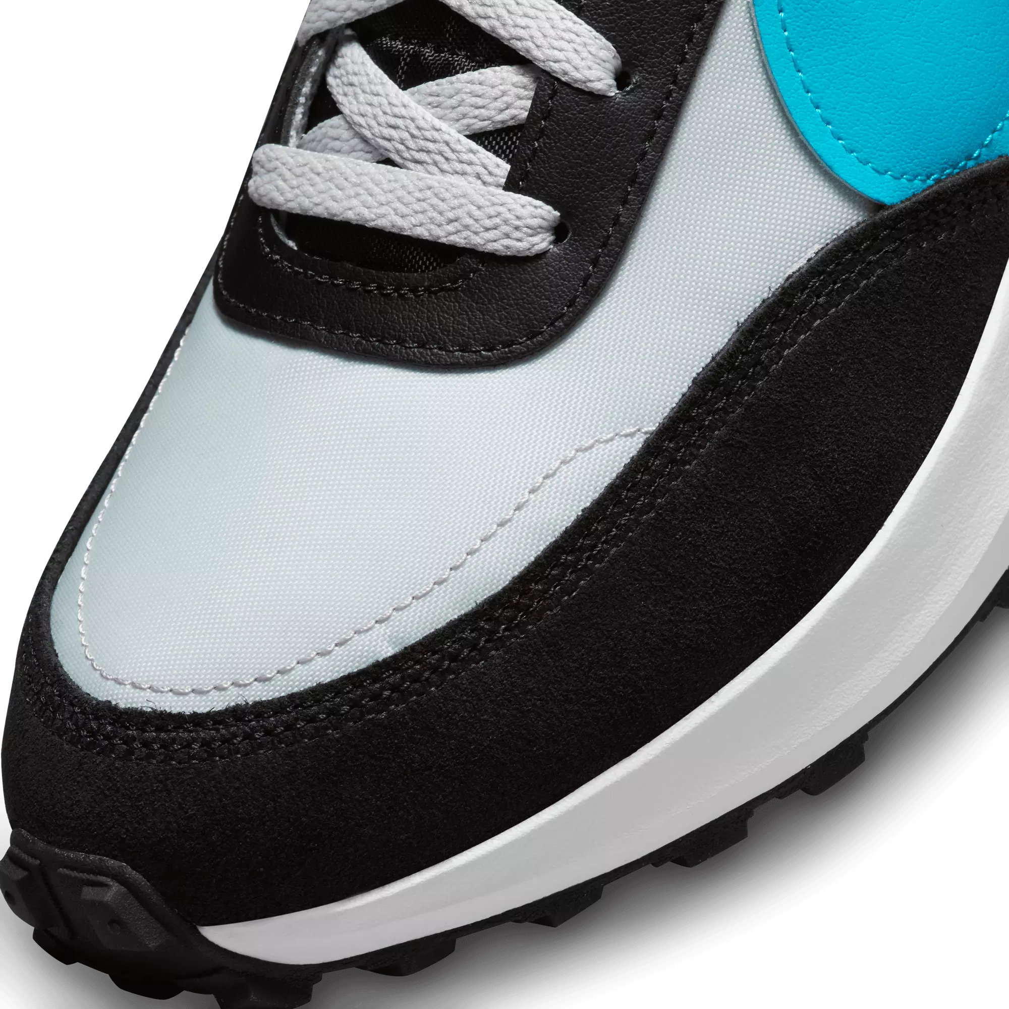 Nike Waffle Debut "Grey Fog/Laser Blue/Black/White" Men's Shoe - GREY/BLUE/BLACK/WHITE