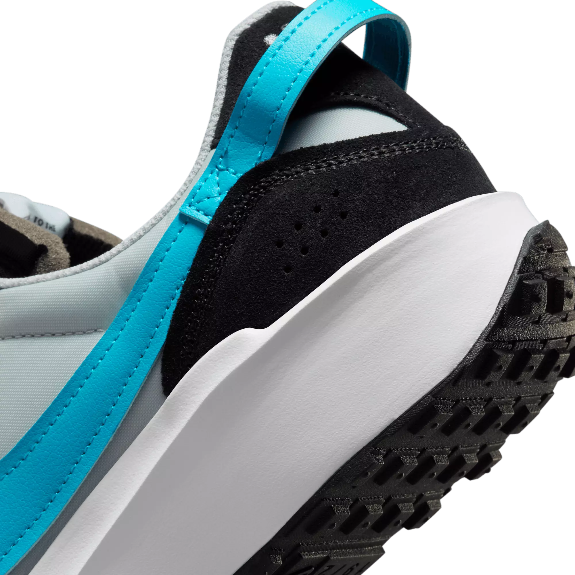 Nike Waffle Debut "Grey Fog/Laser Blue/Black/White" Men's Shoe - GREY/BLUE/BLACK/WHITE