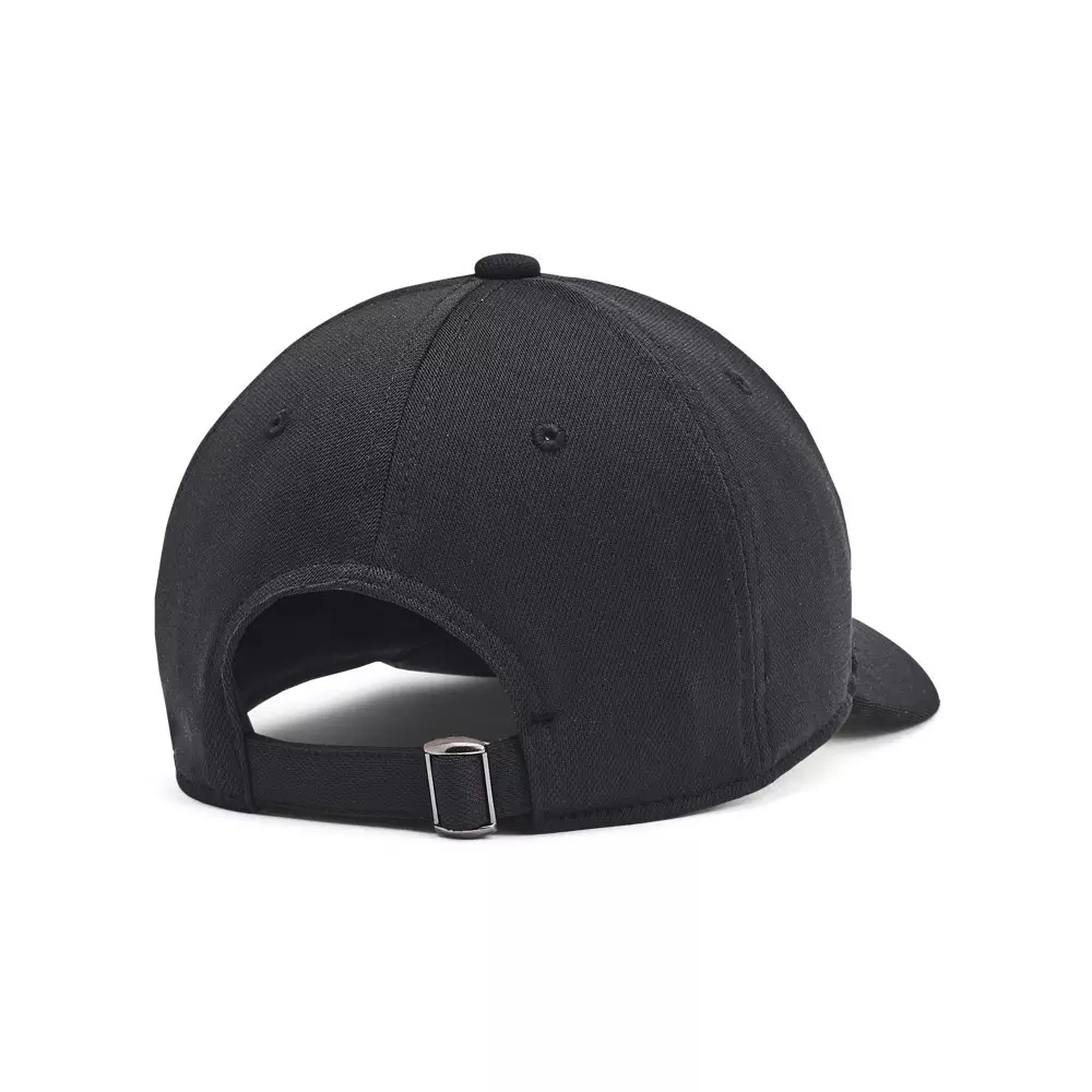Under Armour Kids' Blitzing Adjustable Cap-Black - BLACK
