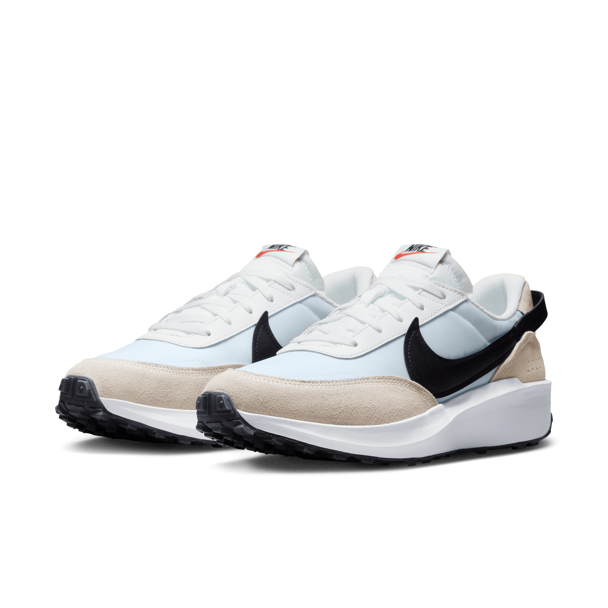 Nike Waffle Debut "White/Black/Summit White/White" Men's Shoe - WHITE/BLACK/WHITE/WHITE Thumbnail View 3