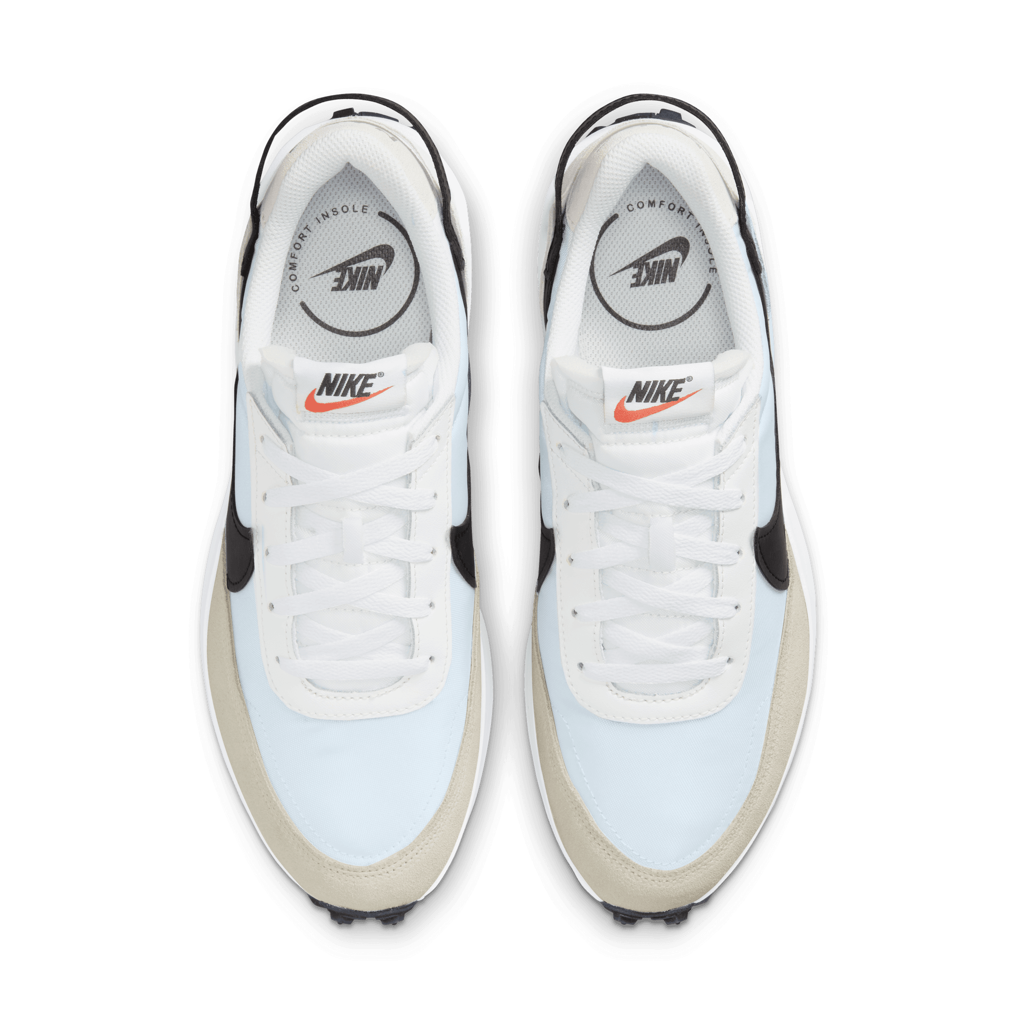 Nike Waffle Debut "White/Black/Summit White/White" Men's Shoe - WHITE/BLACK/WHITE/WHITE Thumbnail View 4