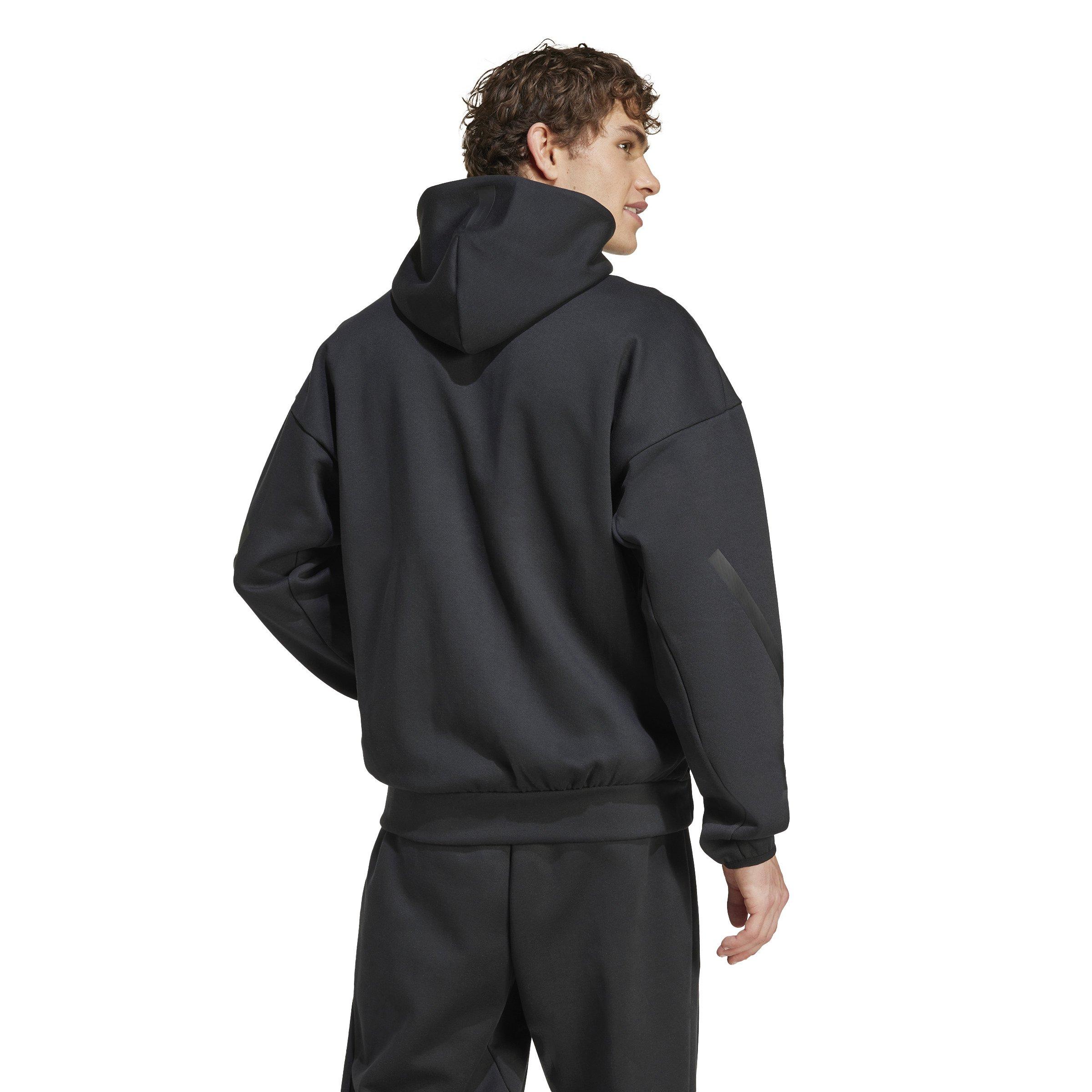 adidas Men's Z.N.E. Full-Zip Hooded Track Jacket - Black adidas Men's Z.N.E. Full-Zip Hooded Track Jacket - Black
