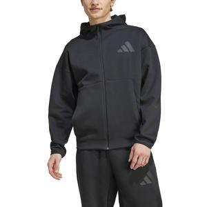 adidas Men's Z.N.E. Full-Zip Hooded Track Jacket - Black