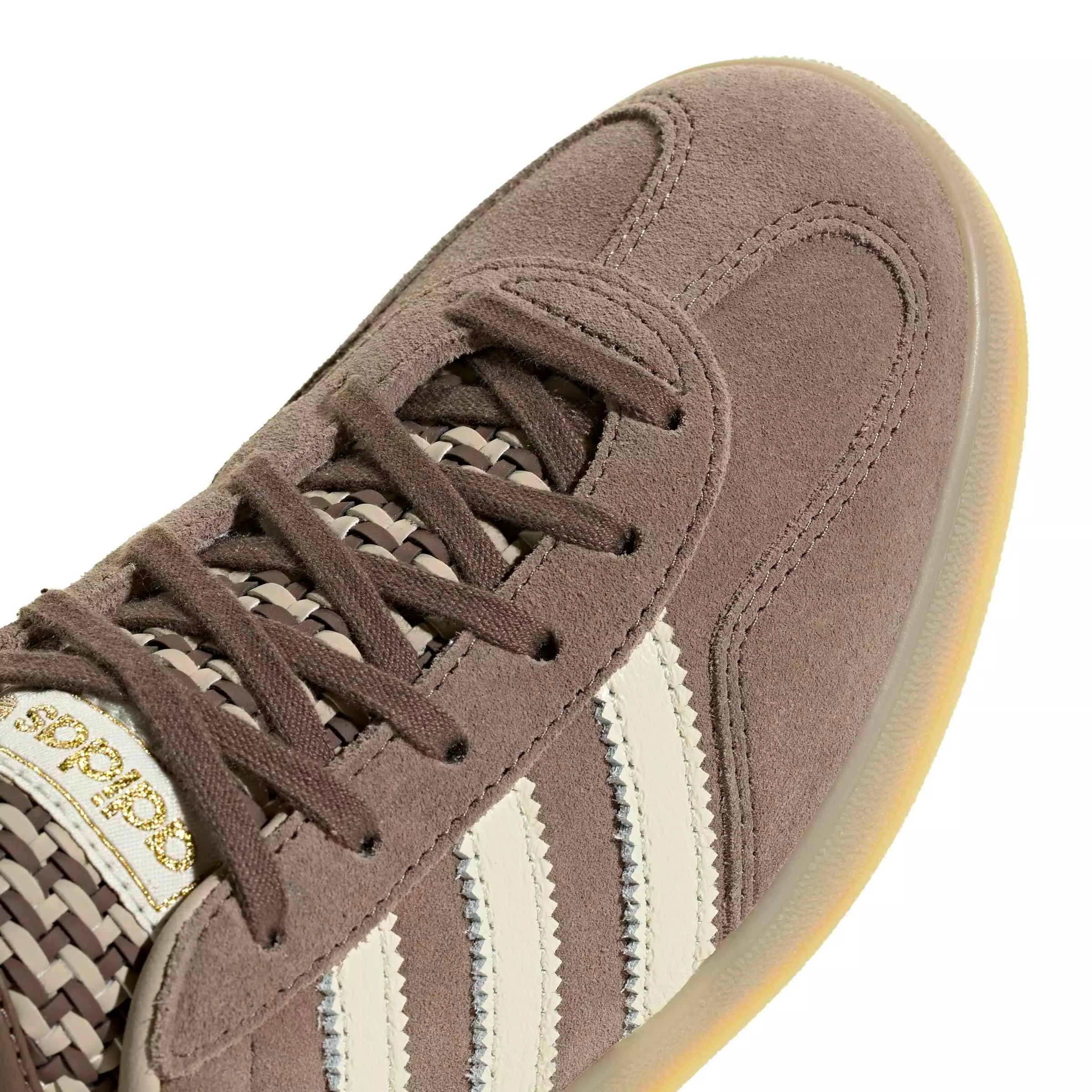 adidas Originals Gazelle Indoor "Earth Strata/Off White/Khaki Three" Women's Shoe - EARTH/OFF WHITE/KHAKI